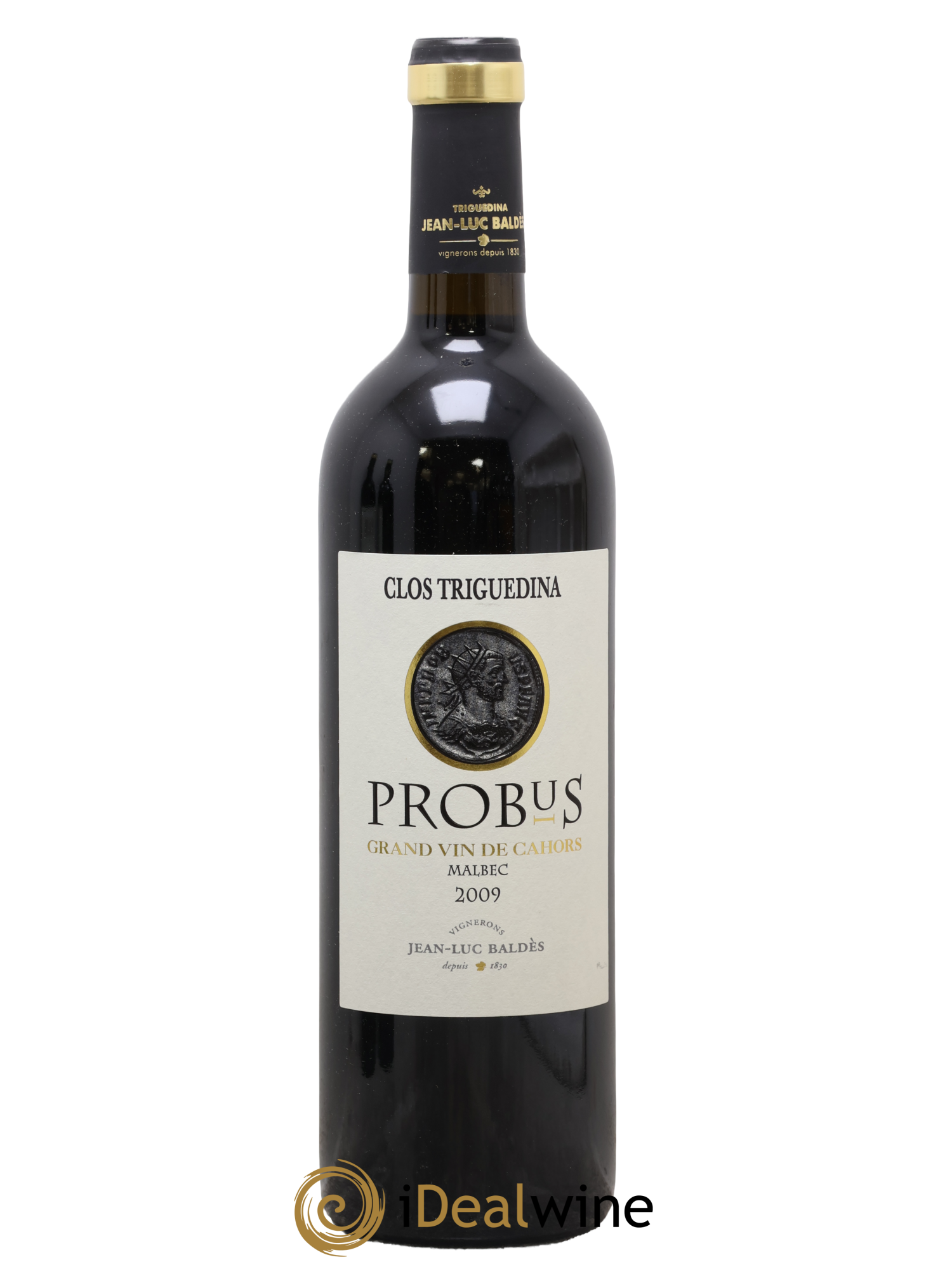 Cahors Clos Triguedina Probus Jean-Luc Baldès 2009 - Lot de 1 bouteille - 0