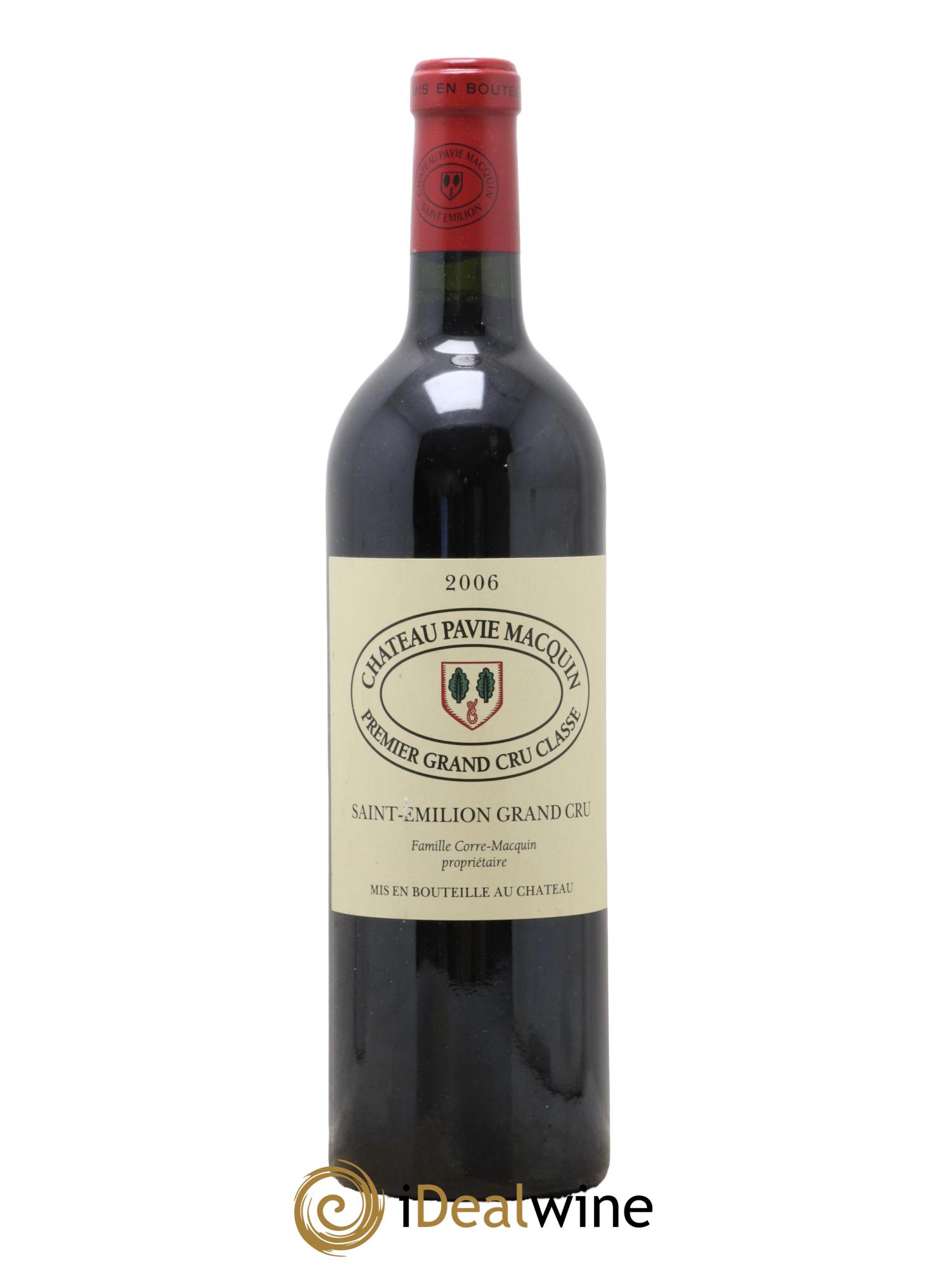 Château Pavie Macquin 1er Grand Cru Classé B 2006 - Lotto di 1 bottiglia - 0