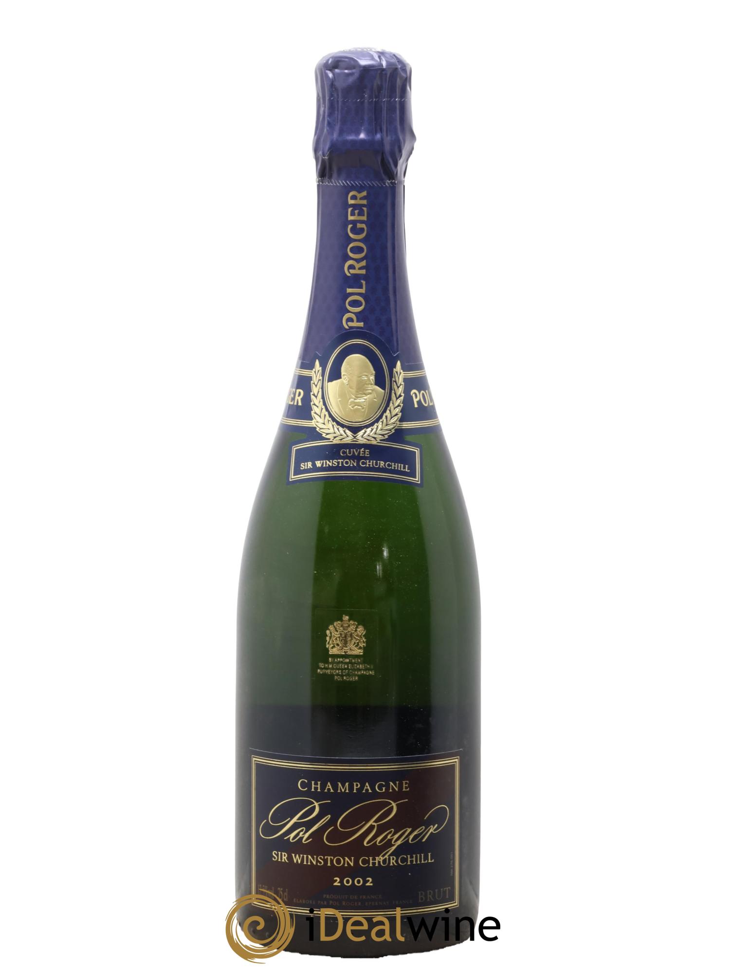Cuvée Winston Churchill Pol Roger 2002 - Lot de 1 bouteille - 1