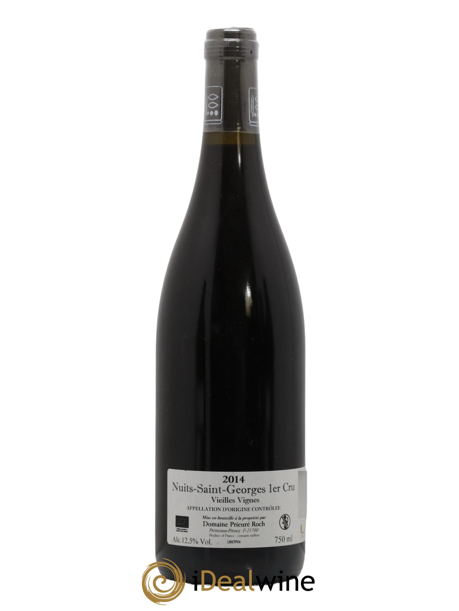 Nuits-Saint-Georges 1er Cru Vieilles Vignes Prieuré Roch 2014 - Lot de 1 bouteille - 1