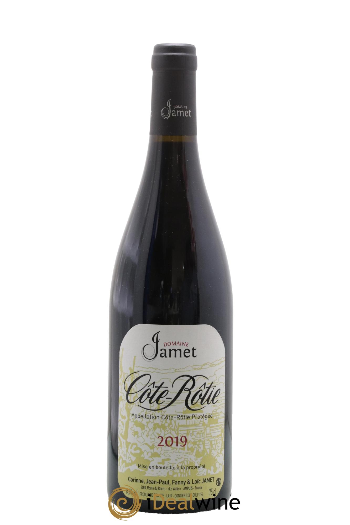 Côte-Rôtie Jamet (Domaine) 2019 - Lot de 1 bouteille - 0