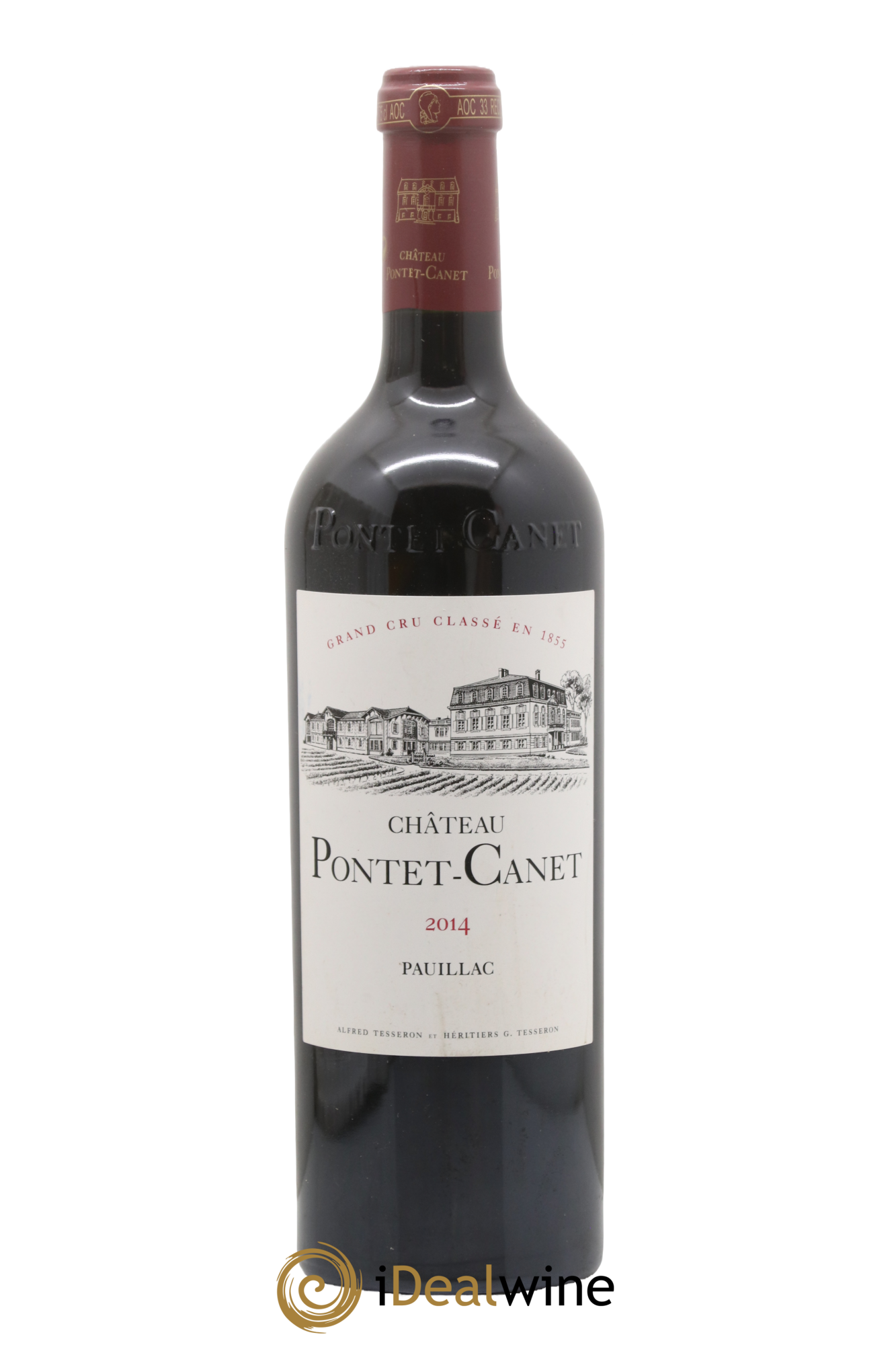 Château Pontet Canet 5ème Grand Cru Classé 2014 - Posten von 1 Flasche - 0