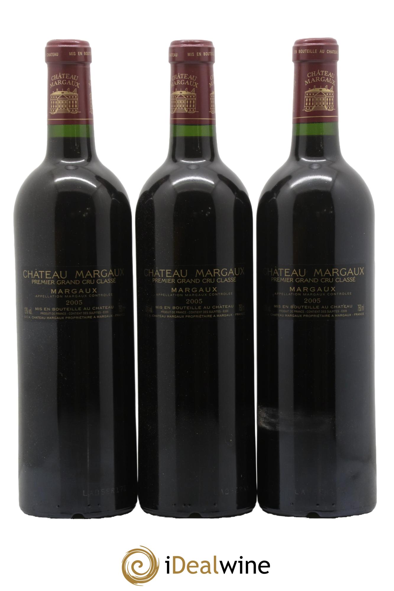 Château Margaux 1er Grand Cru Classé 2005 - Lot de 12 bouteilles - 2