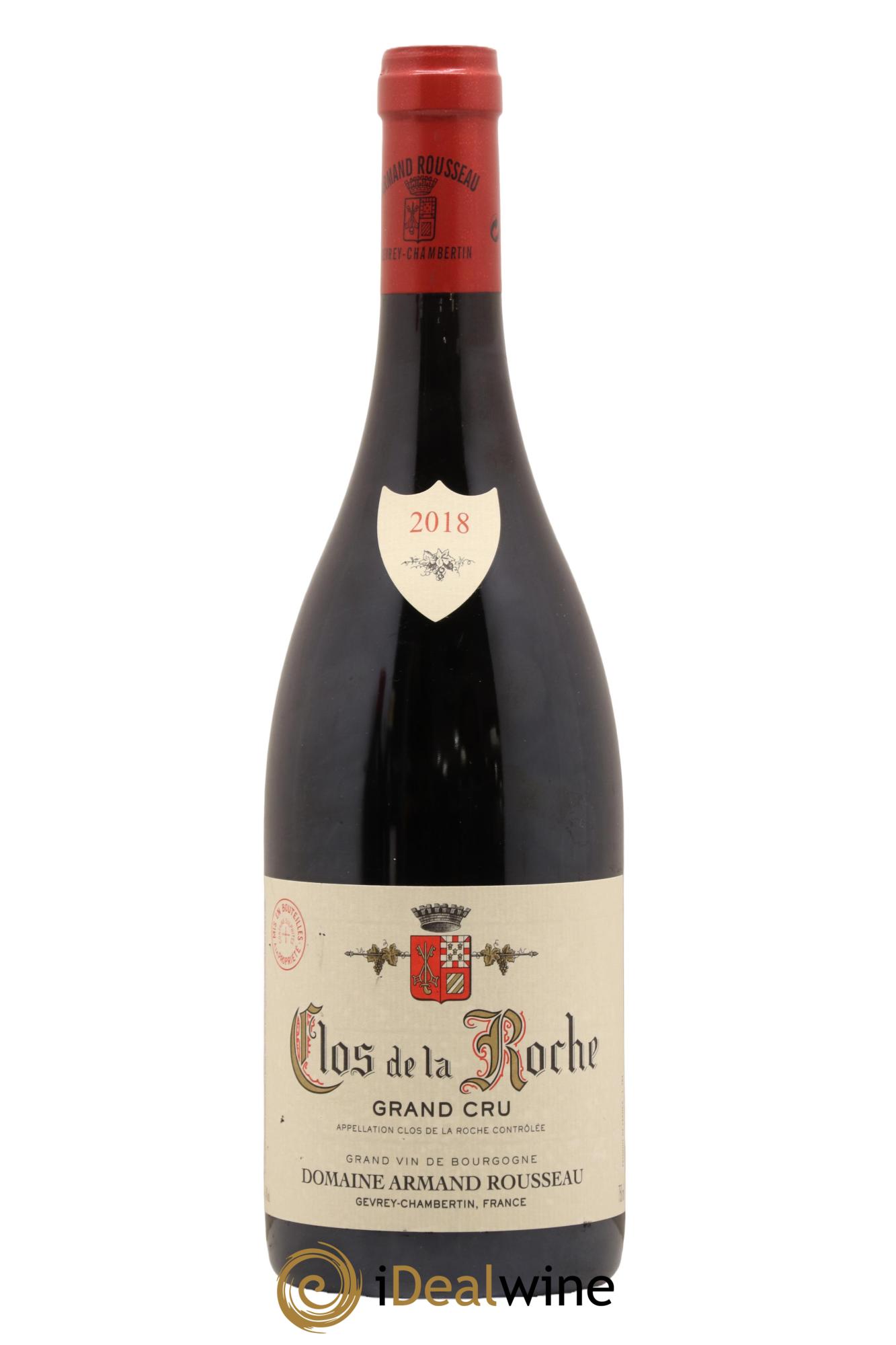 Clos de la Roche Grand Cru Armand Rousseau (Domaine) 2018 - Lot de 1 bouteille - 0