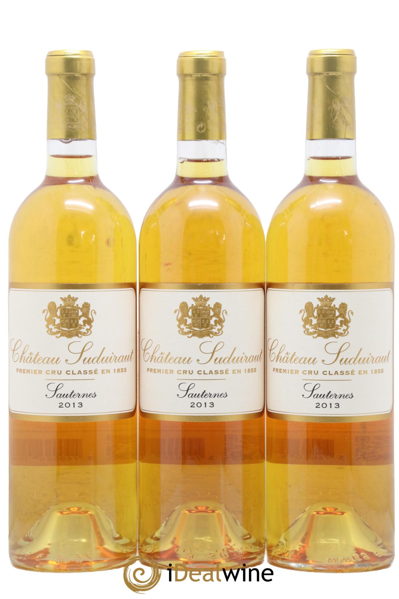 Château Suduiraut 1er Grand Cru Classé 2013 - Lotto di 3 bottiglie - 0