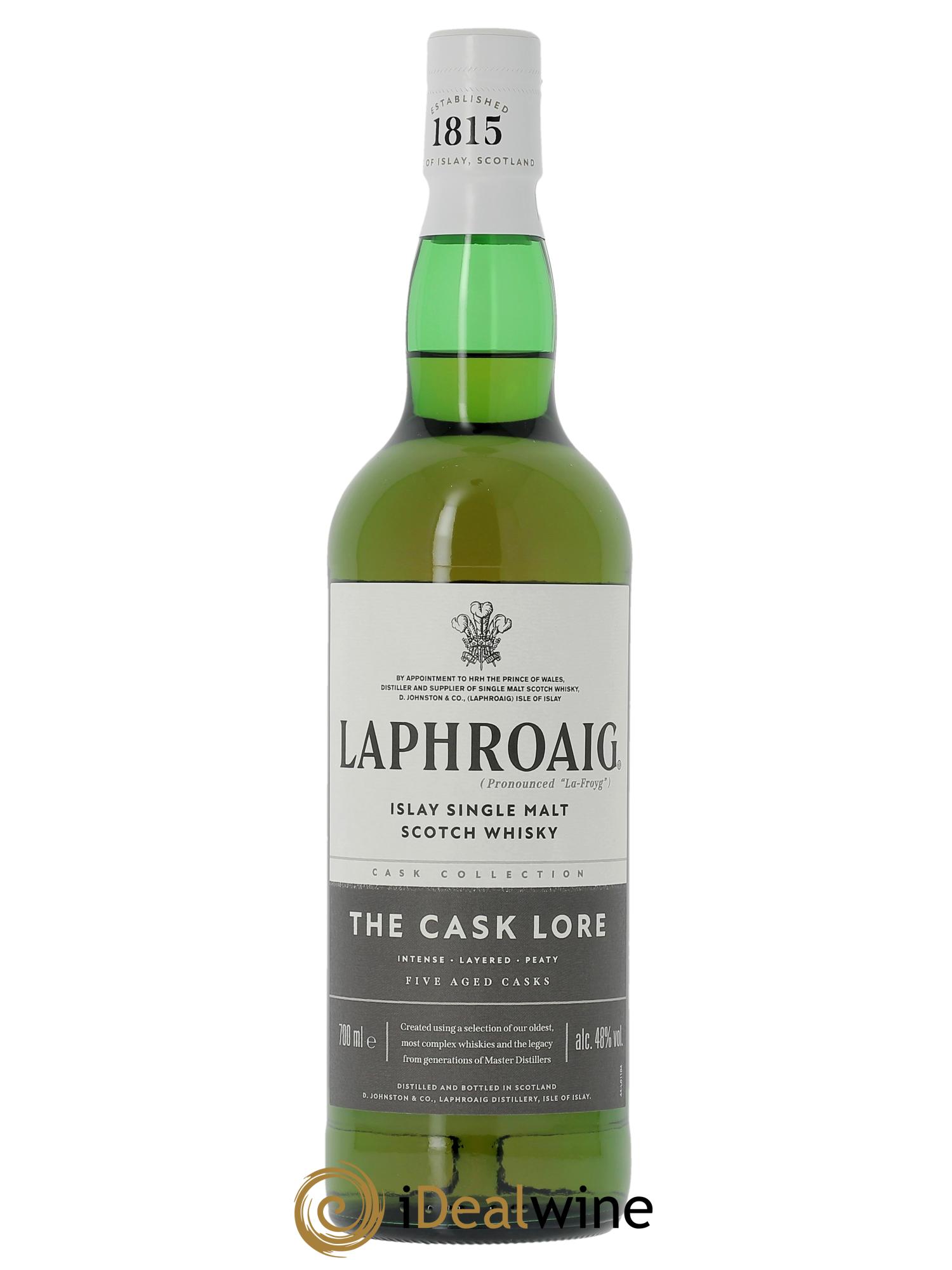 Whisky Laphroaig Of. Lore  - Lot de 1 bouteille - 1