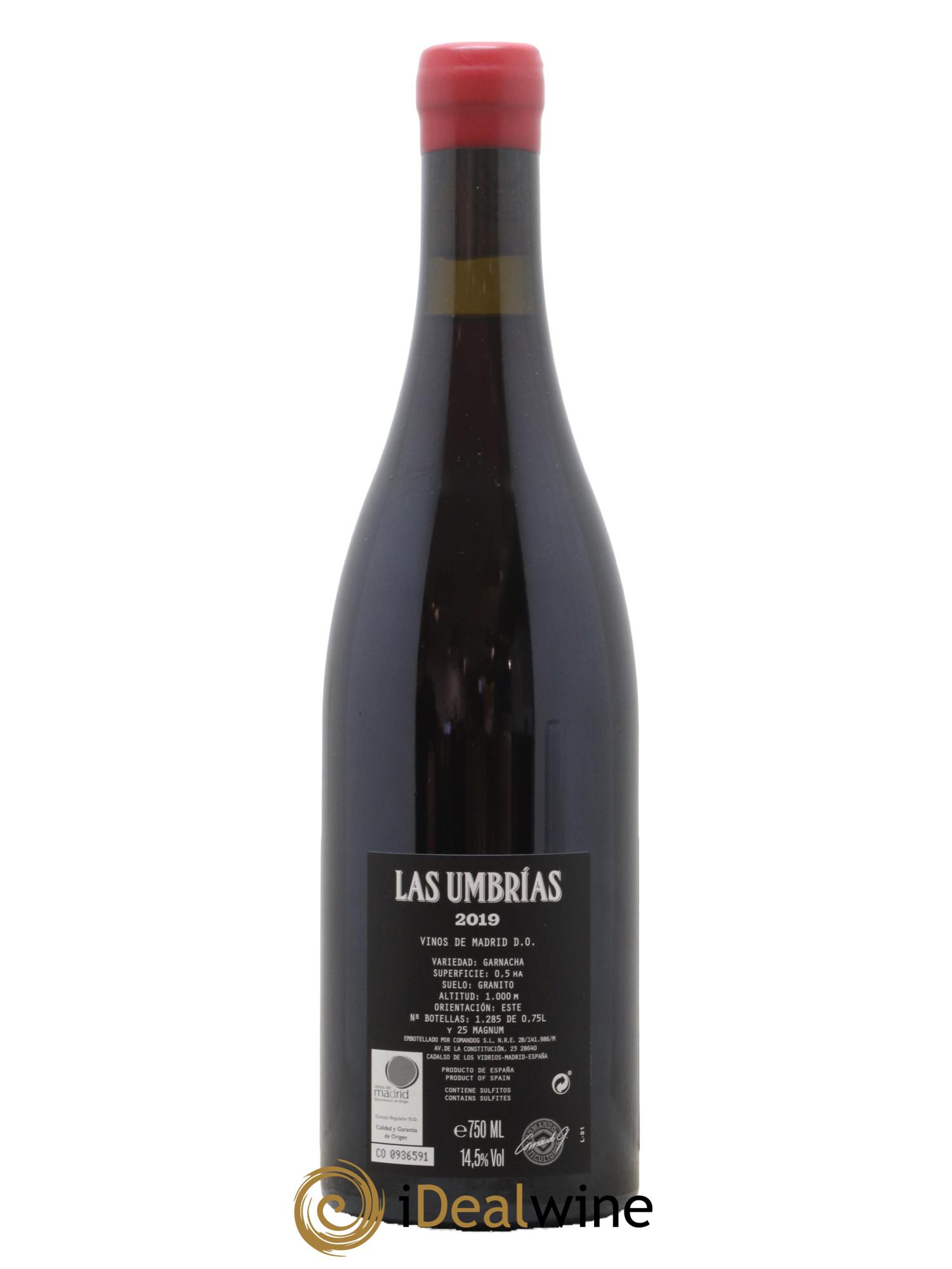 Vinos de Madrid DO Comando G Las Umbrias 2019 - Lot of 1 bottle - 1