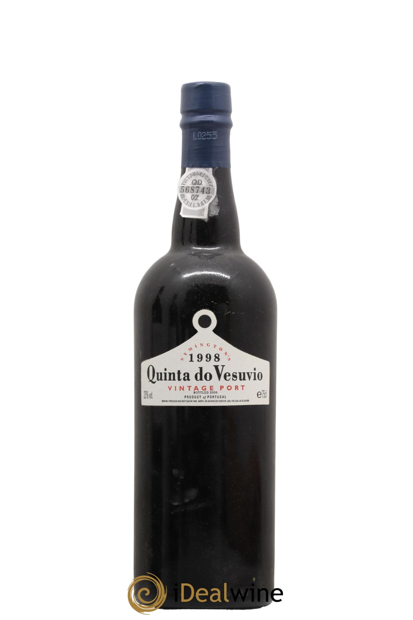 Porto Vintage Quinta Do Vesuvio 1998 - Lot de 1 bouteille - 0