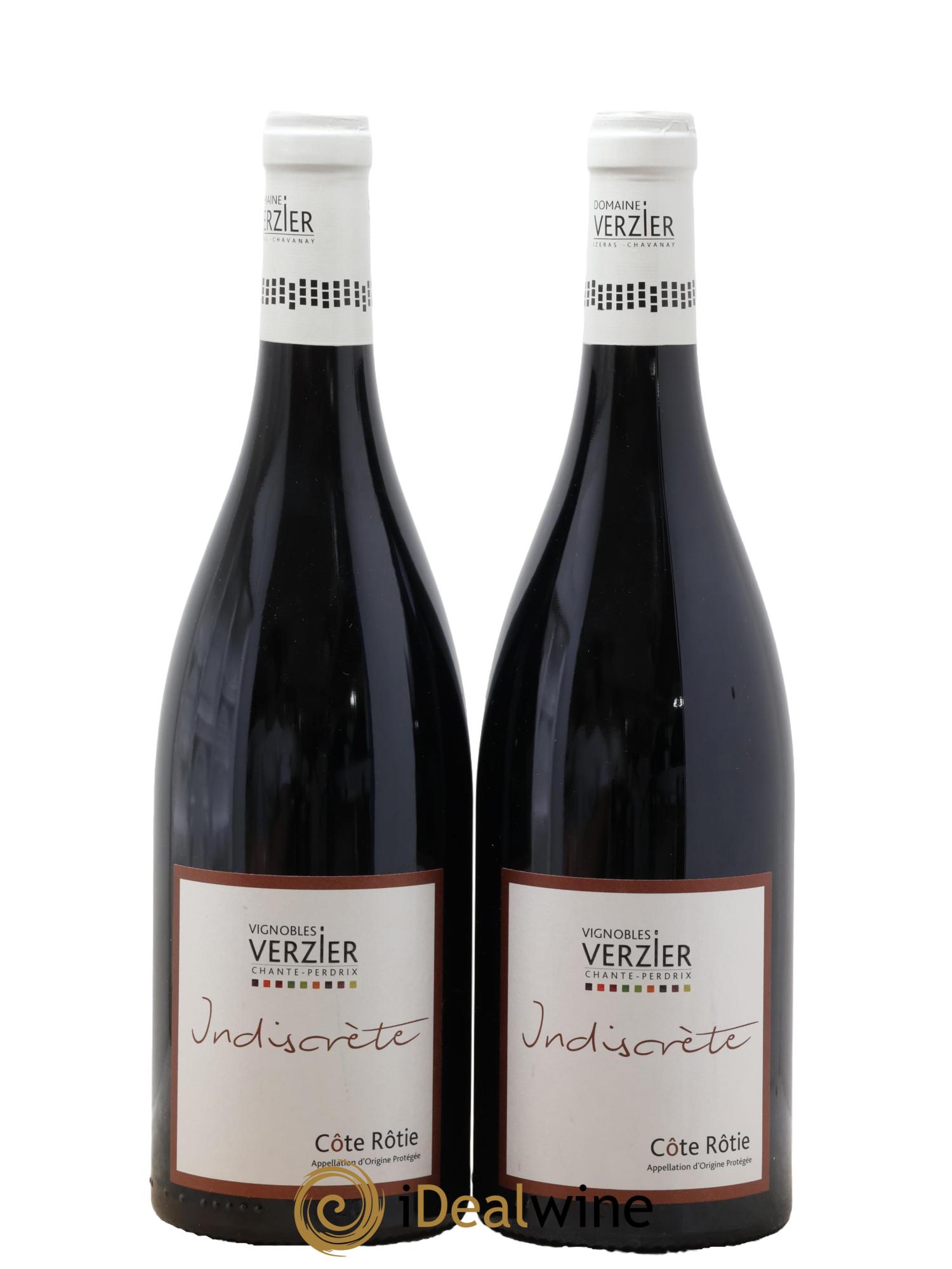 Côte-Rôtie Indiscrète Verzier 2017 - Lot of 2 bottles - 0