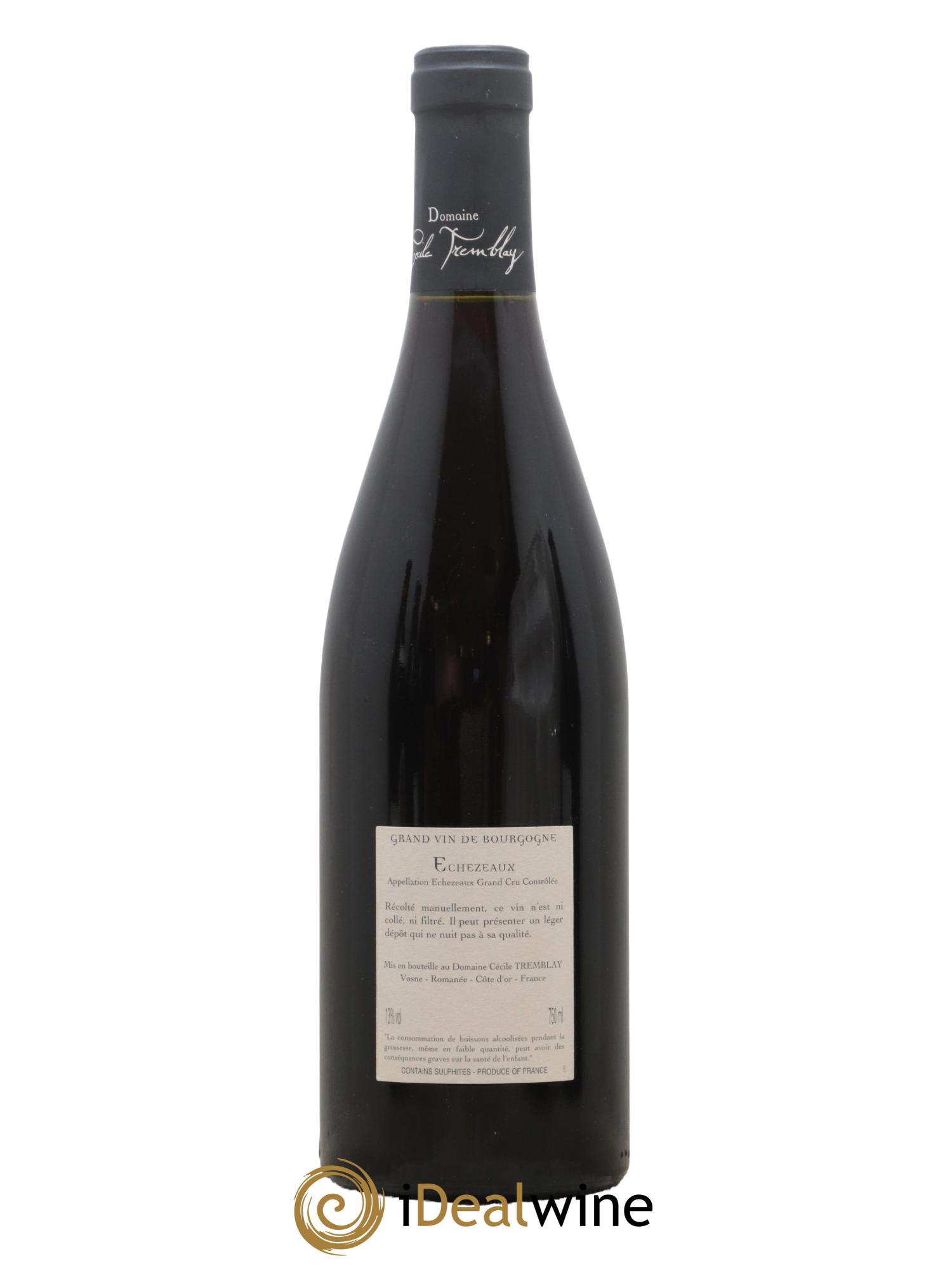 Echezeaux Grand Cru du dessus Cécile Tremblay 2009 - Lotto di 1 bottiglia - 1