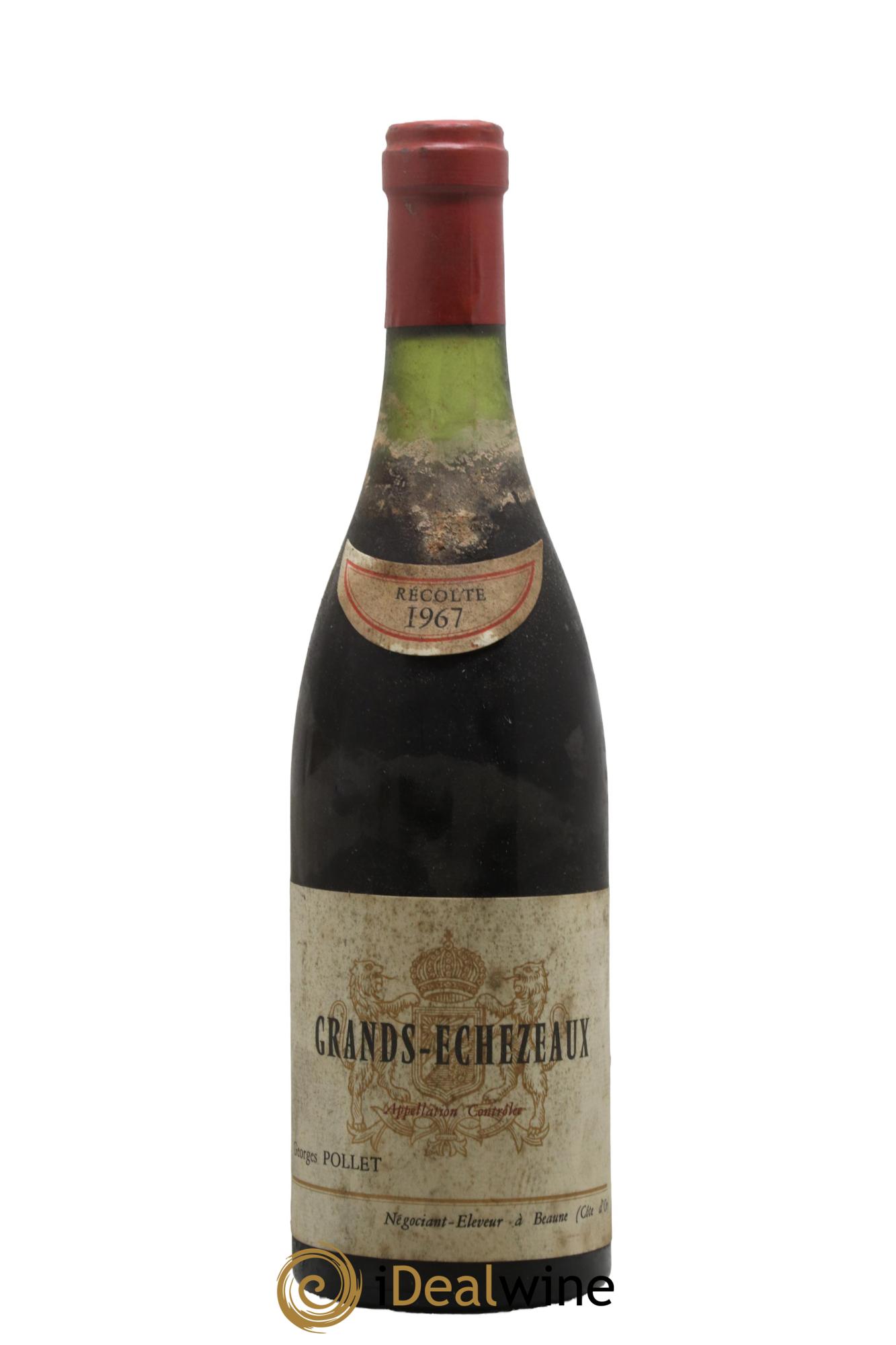 Grands-Echezeaux Grand Cru Georges Pollet 1967 - Posten von 1 Flasche - 0