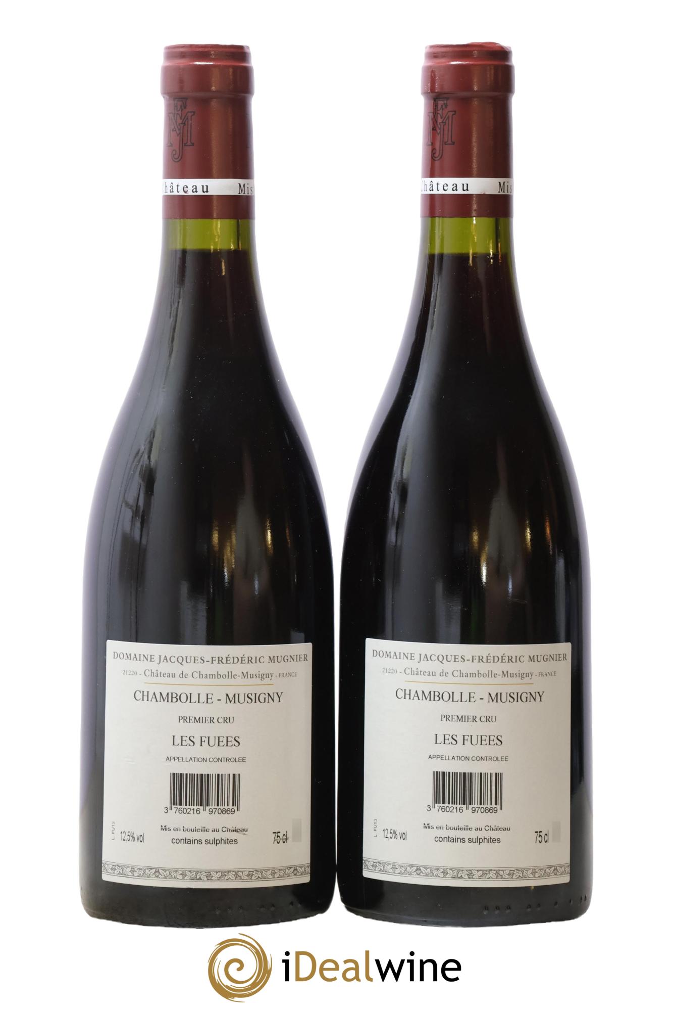 Chambolle-Musigny 1er Cru Les Fuées Jacques-Frédéric Mugnier 2013 - Posten von 2 Flaschen - 1