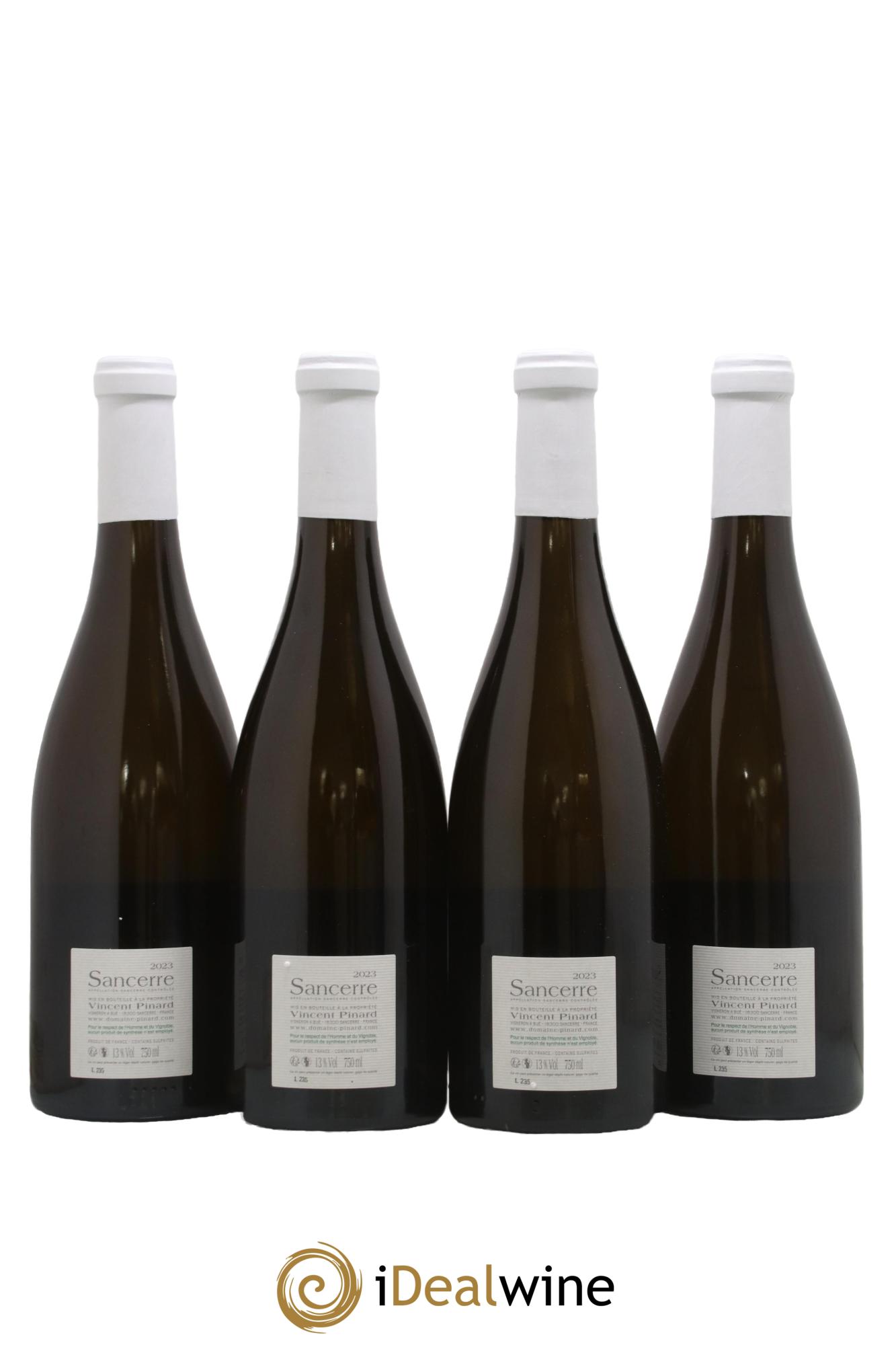 Sancerre Harmonie Vincent Pinard  2023 - Lot de 4 bouteilles - 1