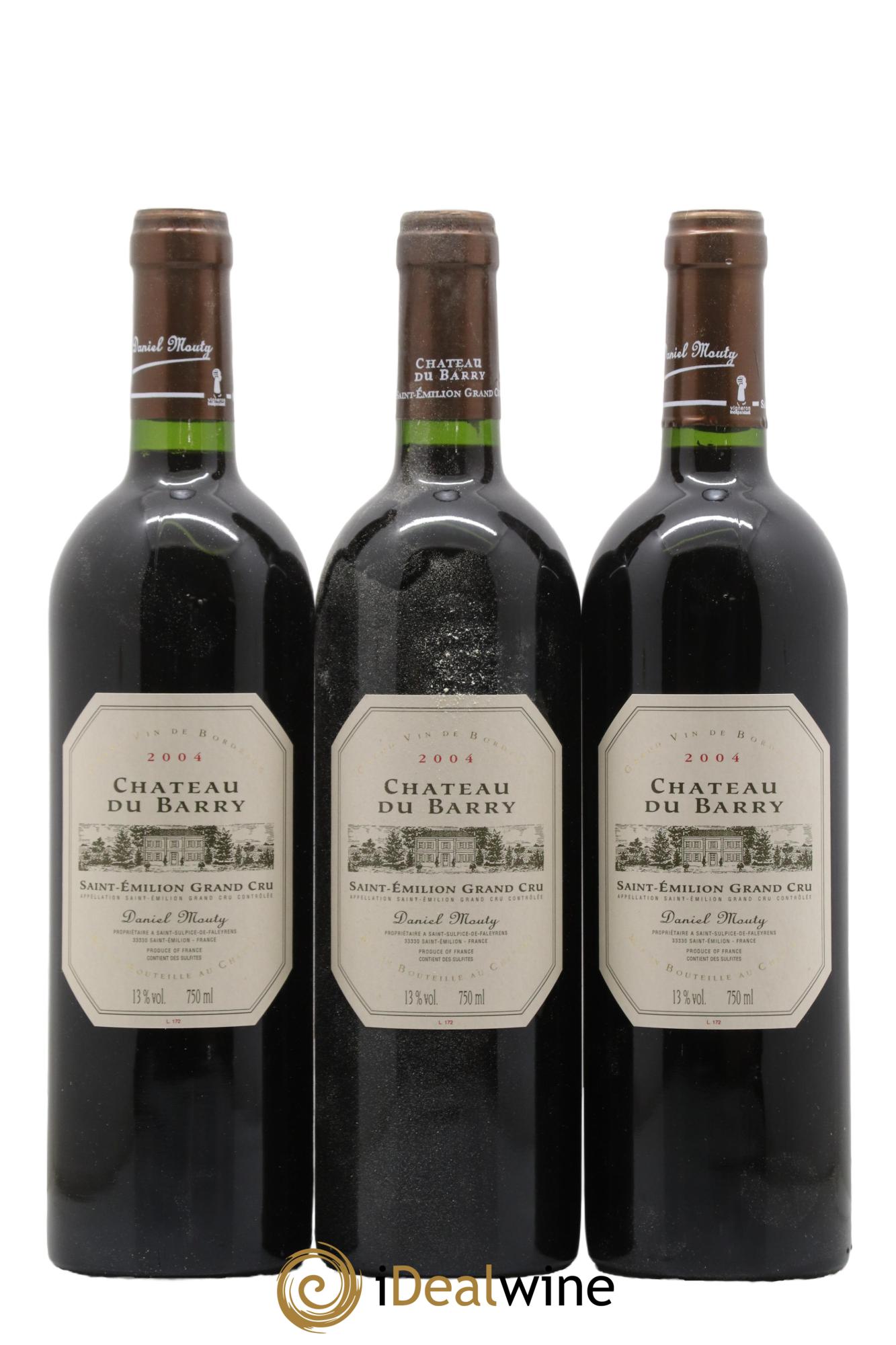 Saint-Émilion Grand Cru Château du Barry 2004 - Lot de 12 bouteilles - 3