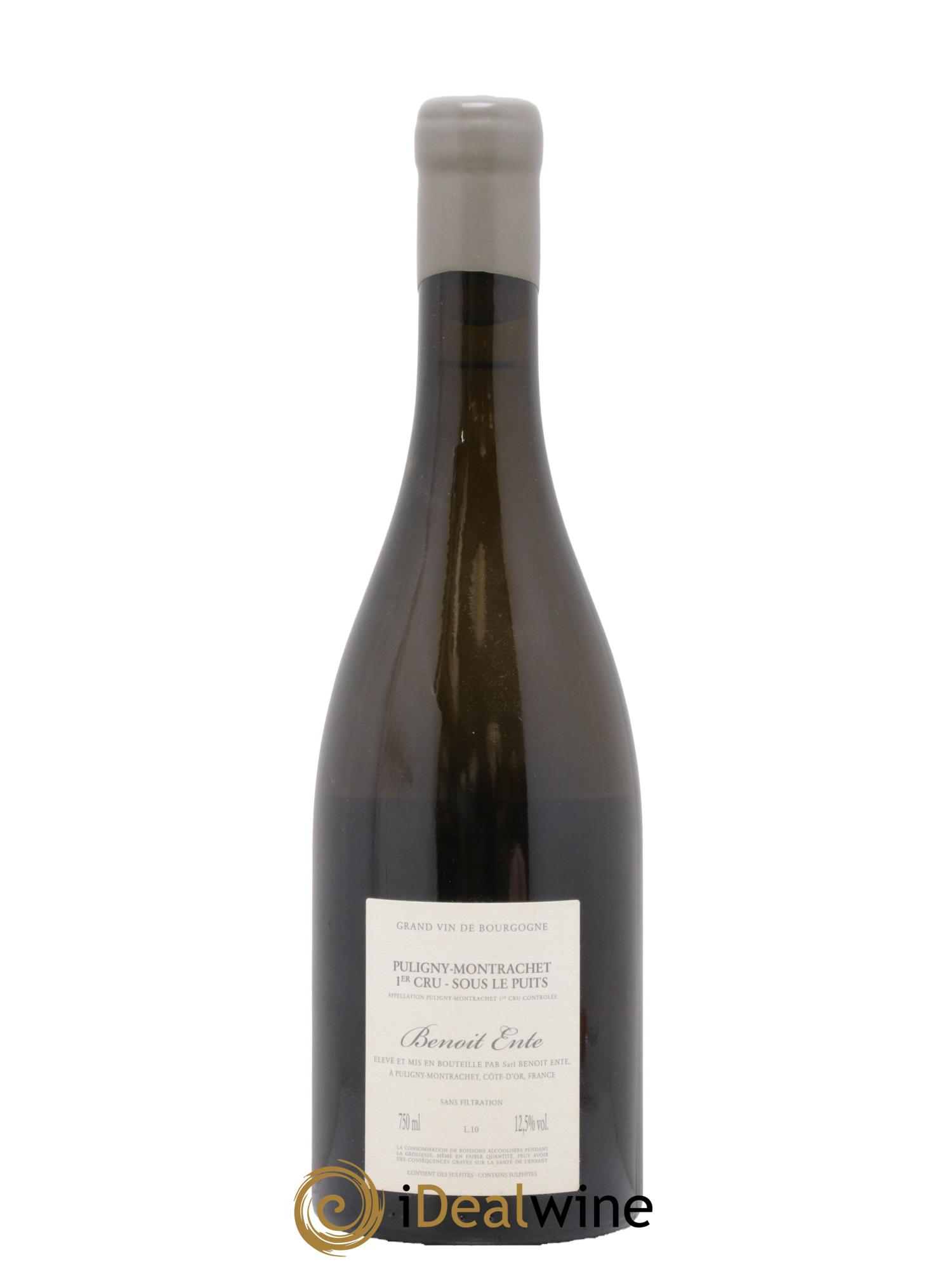 Puligny-Montrachet 1er Cru Sous le Puits Terre de Blagny Benoit Ente 2010 - Lotto di 1 bottiglia - 1
