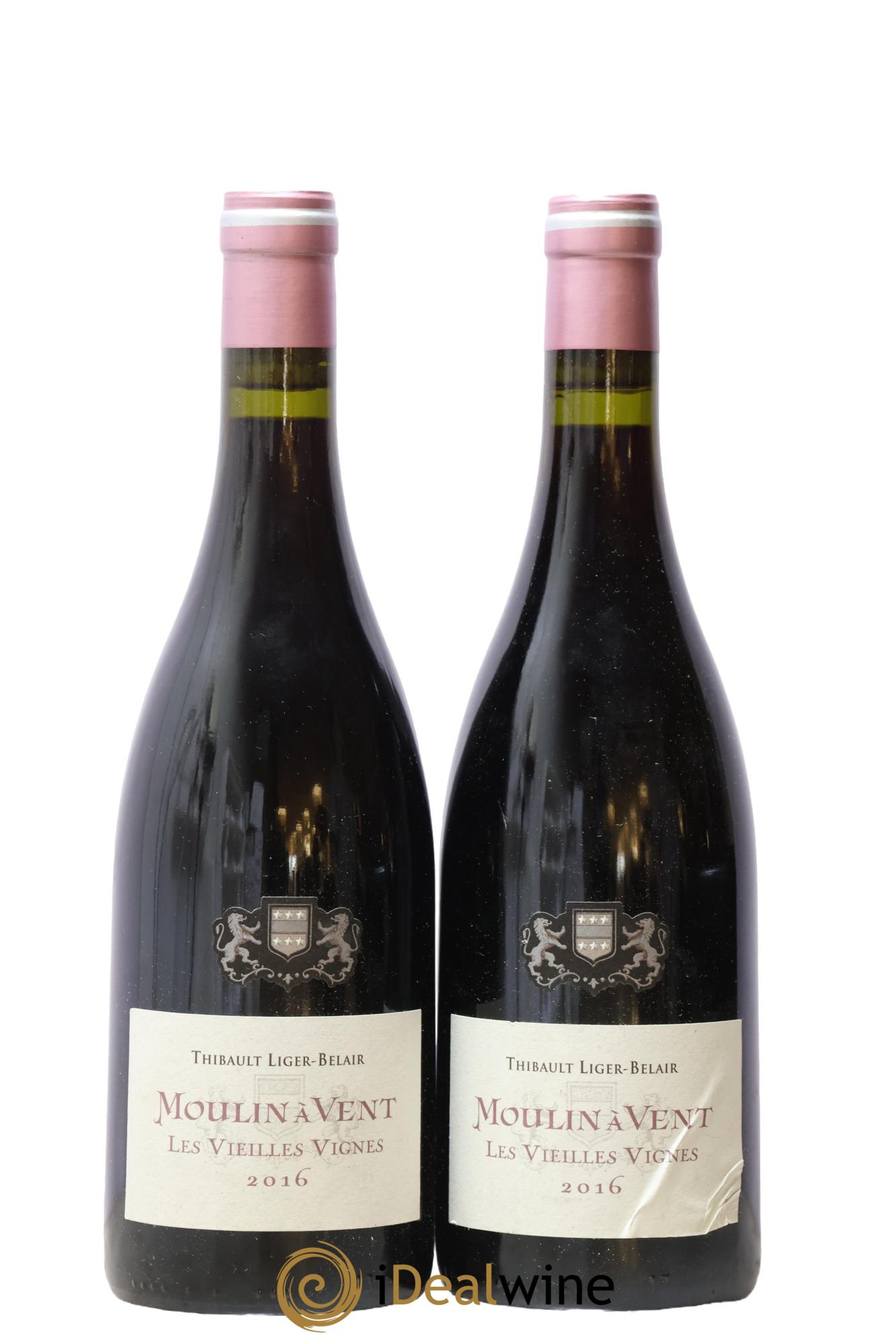Moulin-à-Vent Les Vieilles Vignes Thibault Liger-Belair 2016 - Lotto di 2 bottiglie - 0
