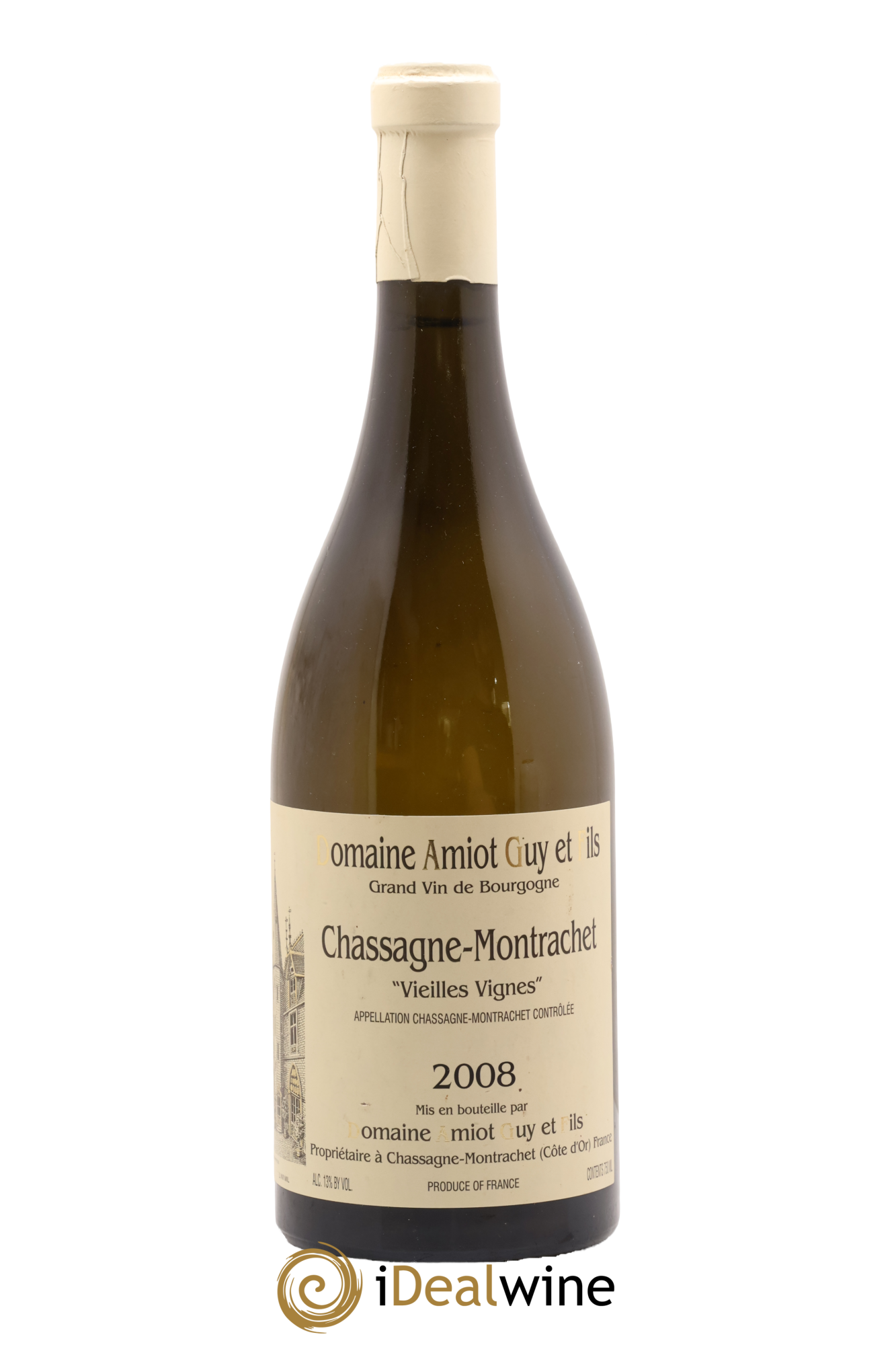 Chassagne-Montrachet Vieilles Vignes Guy Amiot & Fils 2008 - Lot de 1 bouteille - 0