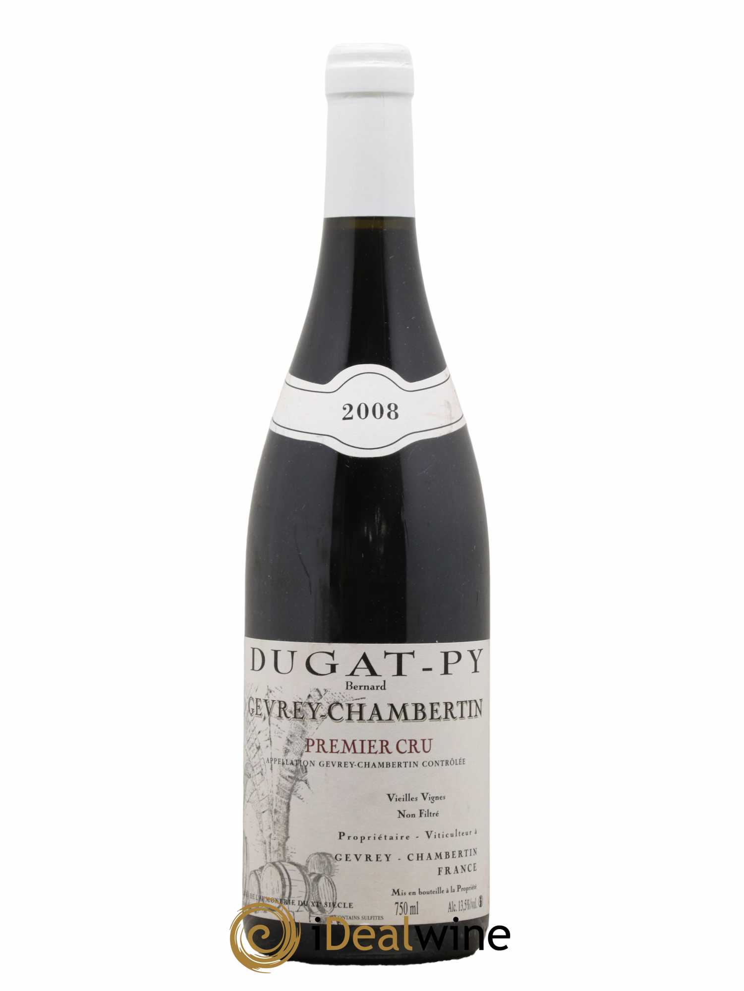 Gevrey-Chambertin 1er Cru Dugat-Py Vielles Vignes Dugat-Py 2008 - Lot of 1 bottle - 0