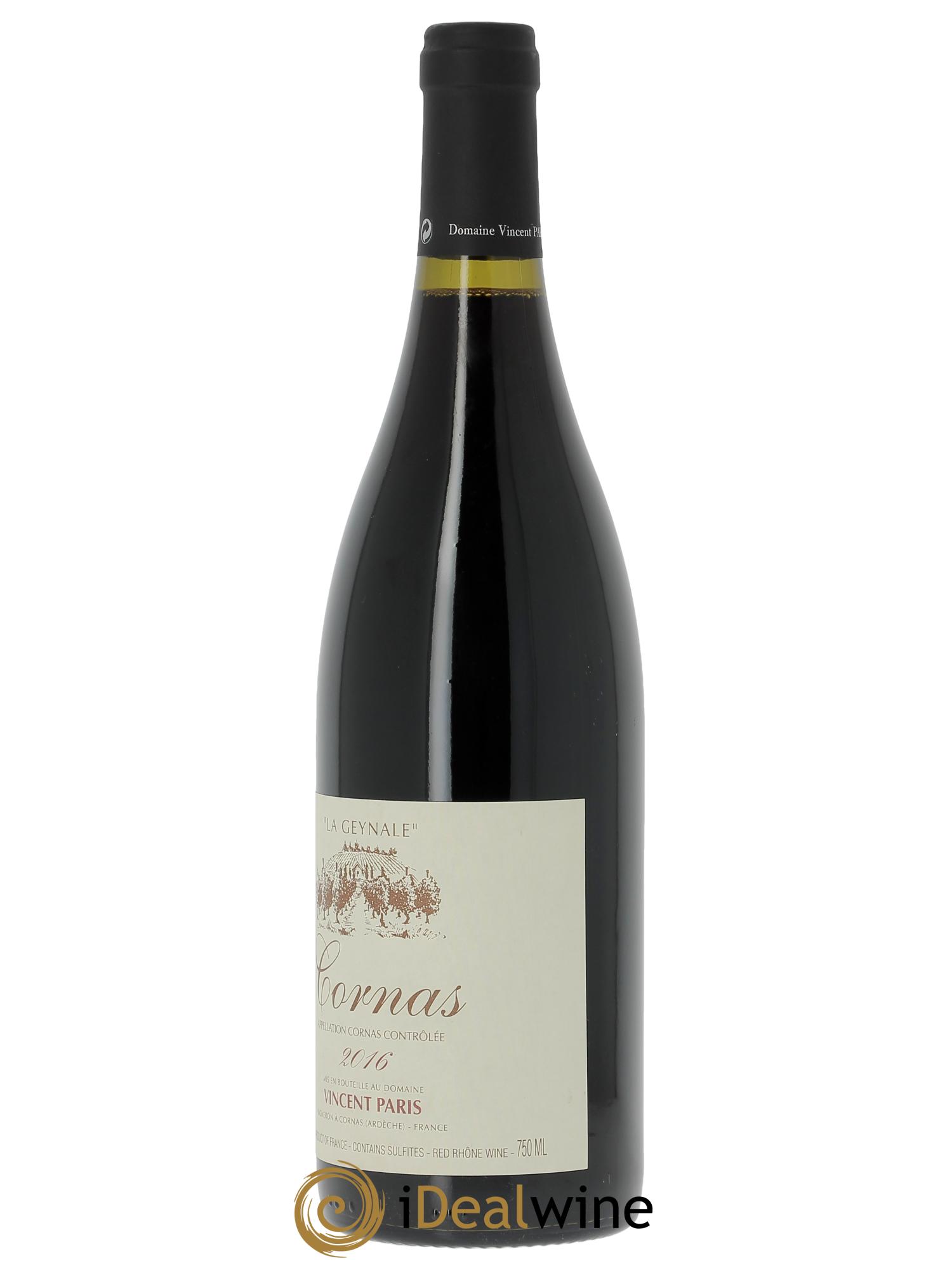 Cornas La Geynale Vincent Paris 2016 - Lot de 1 bouteille - 1