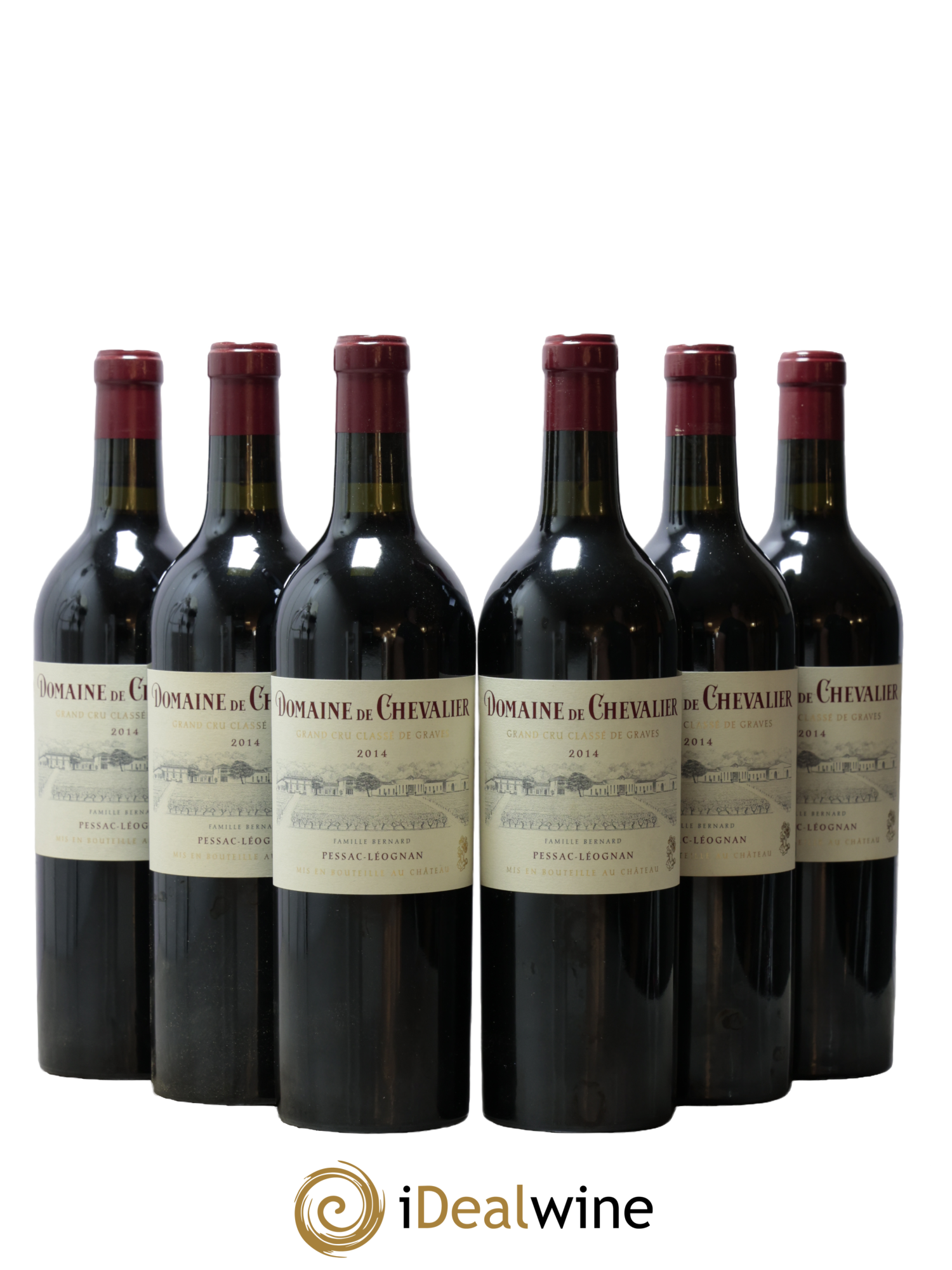 Domaine de Chevalier Cru Classé de Graves 2014 - Lot de 6 bouteilles - 0