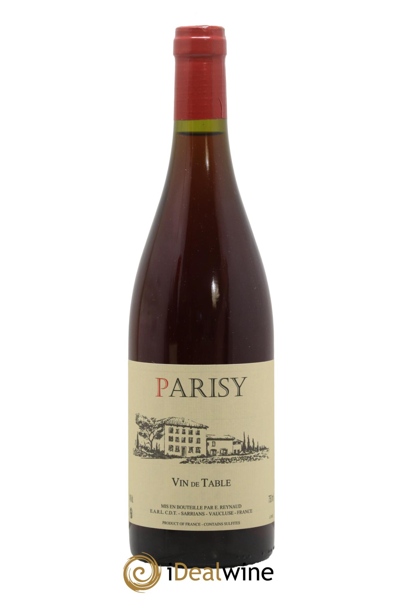 Vin de Table Parisy Emmanuel Reynaud 2019 - Lot de 1 bouteille - 0