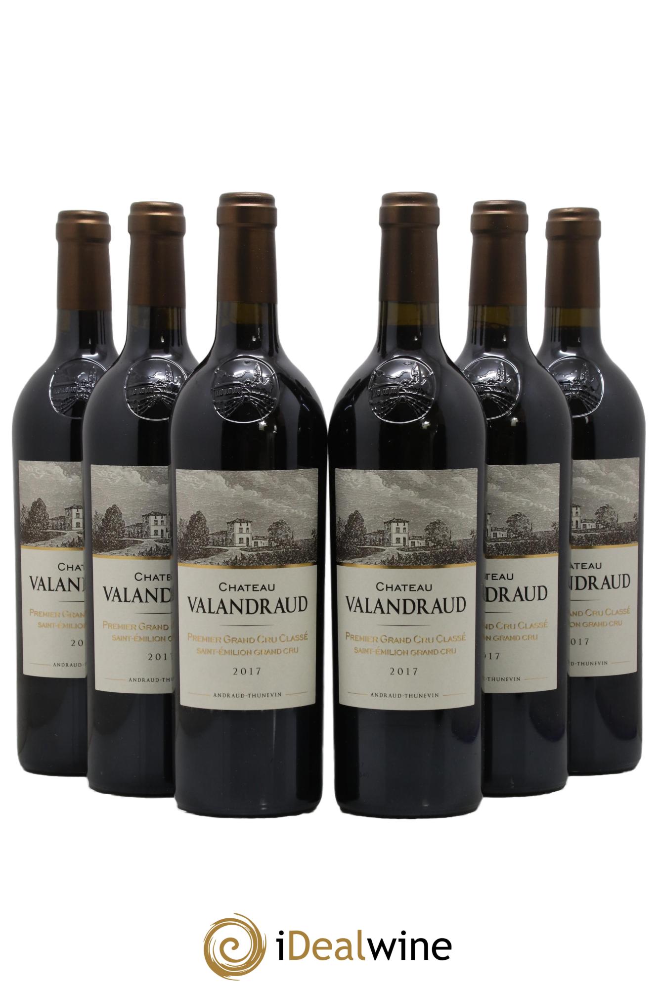 Château de Valandraud 2017 - Lot de 6 bouteilles - 0