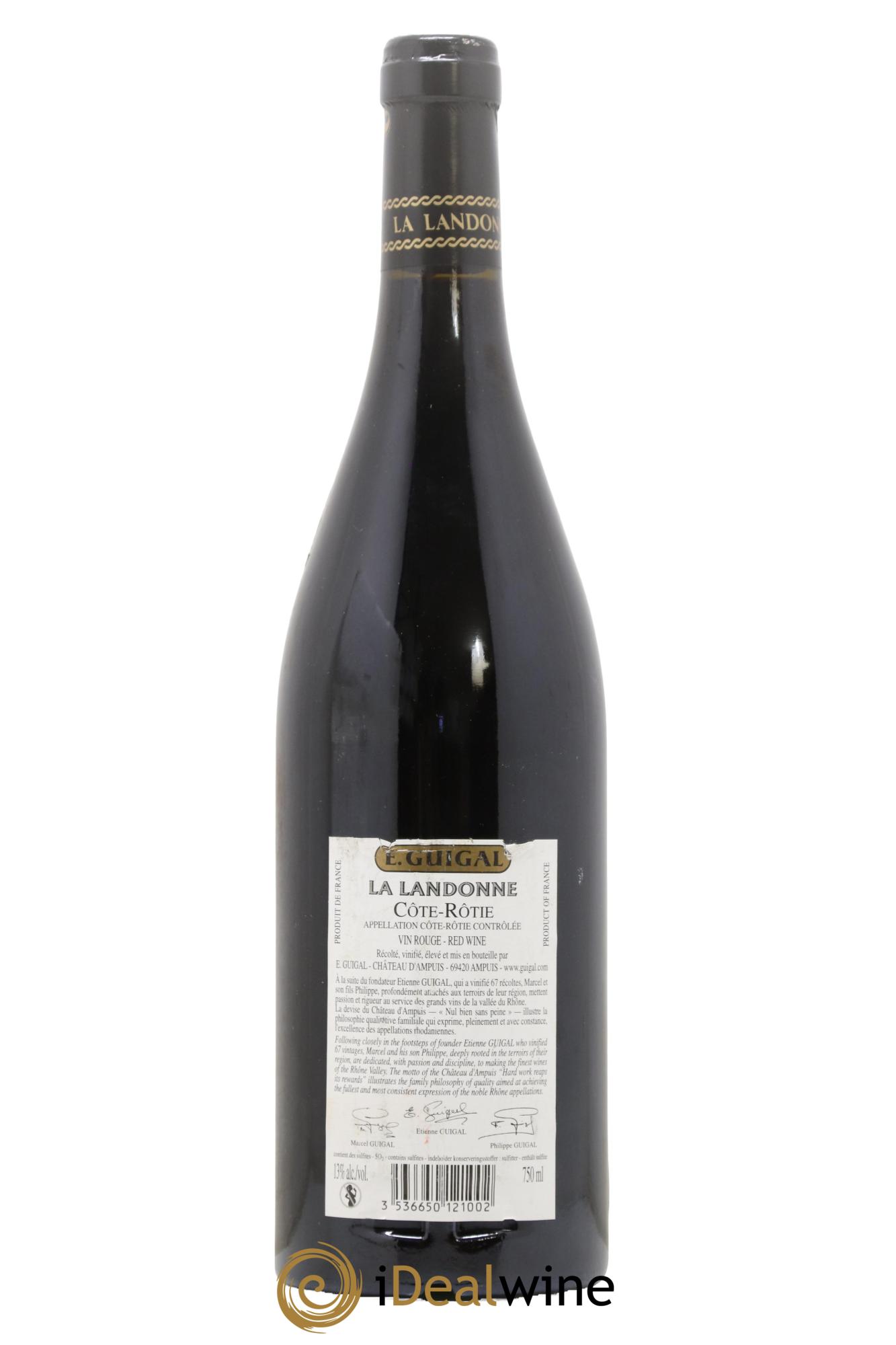 Côte-Rôtie La Landonne Guigal 2005 - Lotto di 1 bottiglia - 1