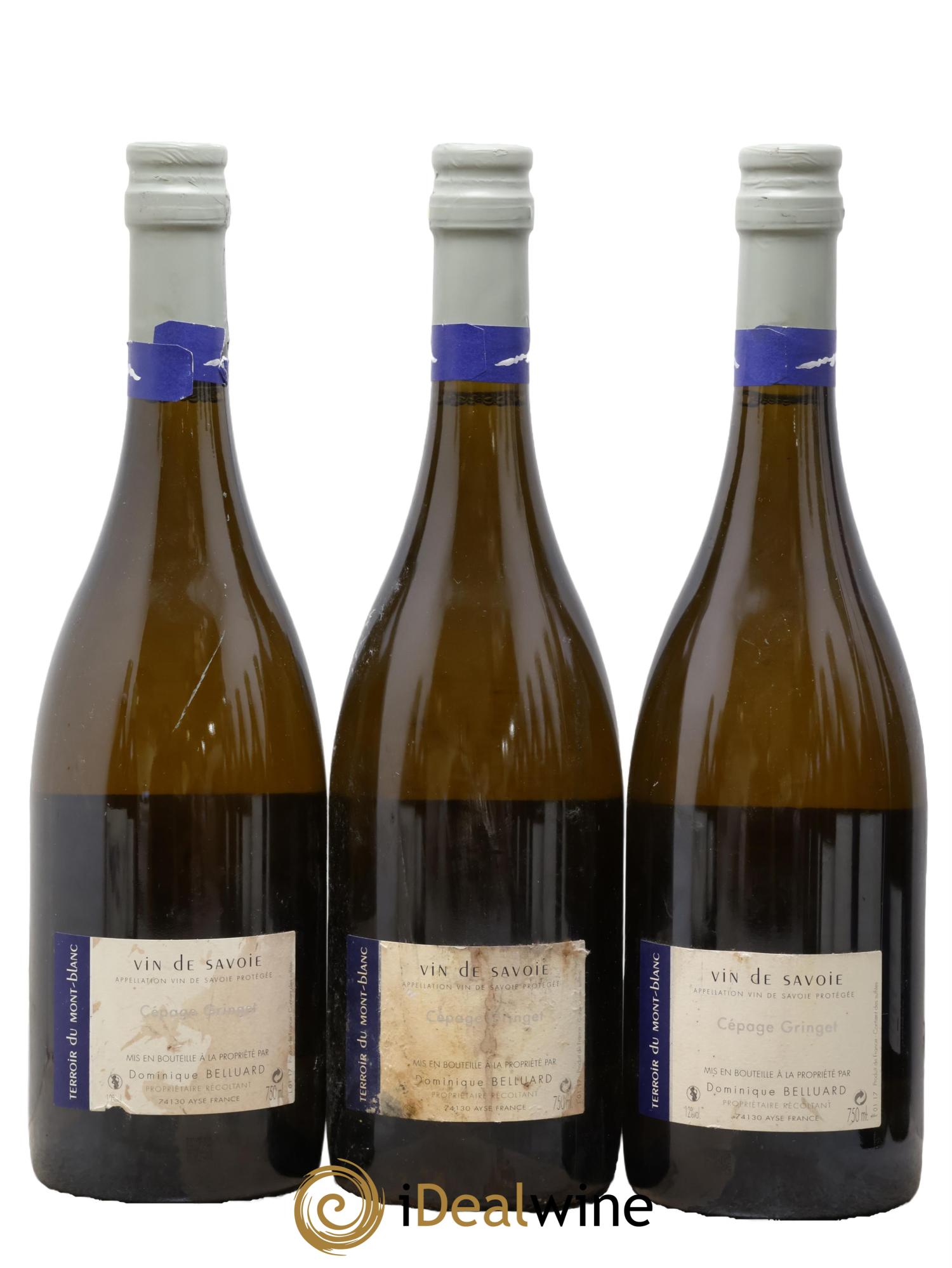 Vin de Savoie Le Feu Domaine Belluard 2017 - Lot de 3 bouteilles - 1