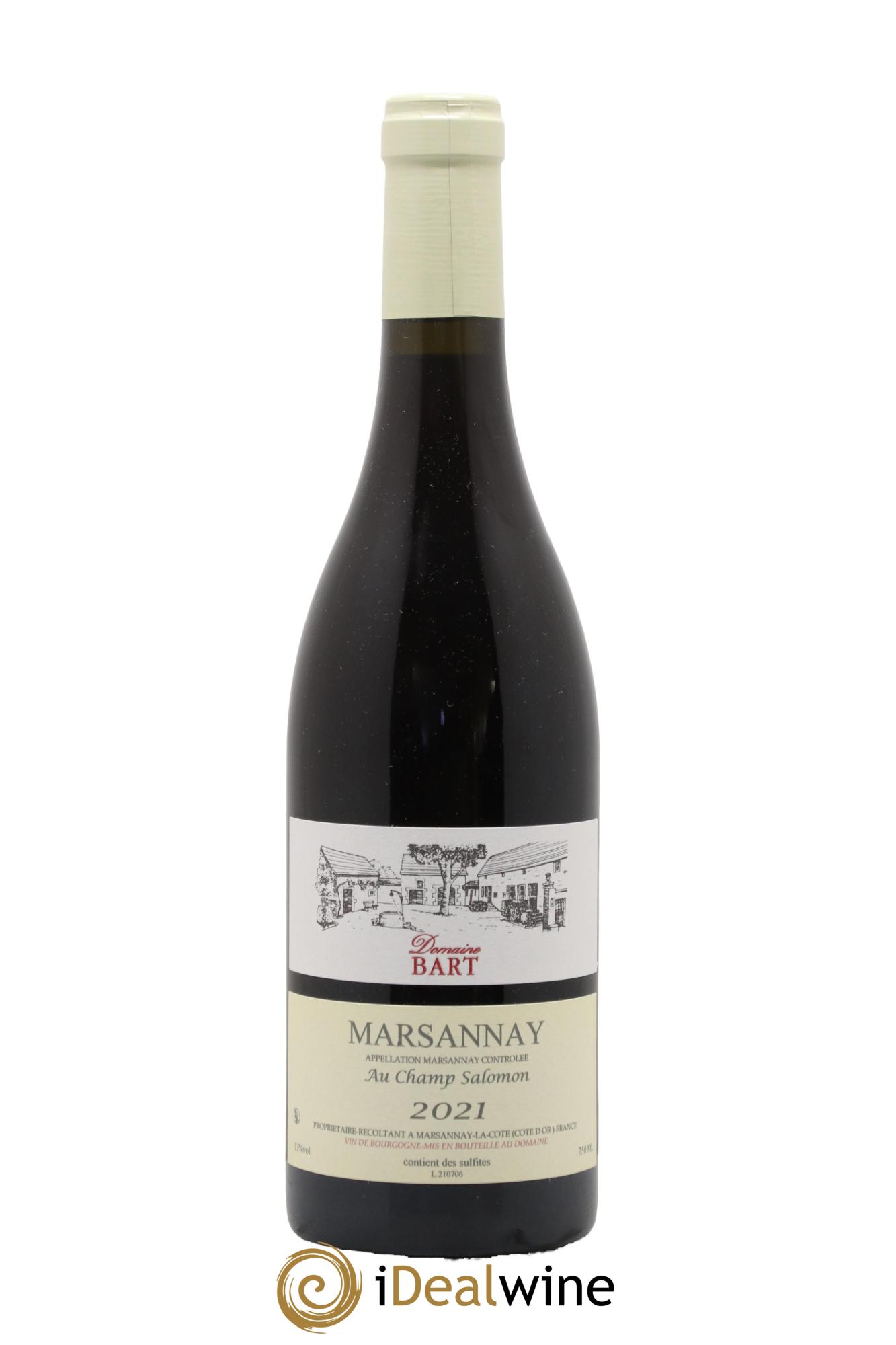Marsannay Au Champ Salomon Bart (Domaine) 2021 - Posten von 1 Flasche - 0