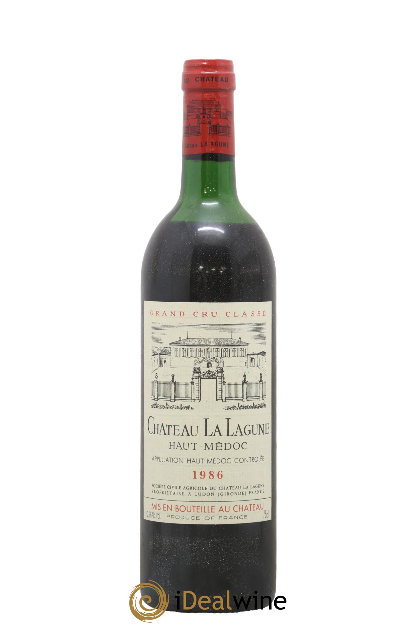 Château la Lagune 3ème Grand Cru Classé  1986 - Posten von 1 Flasche - 0
