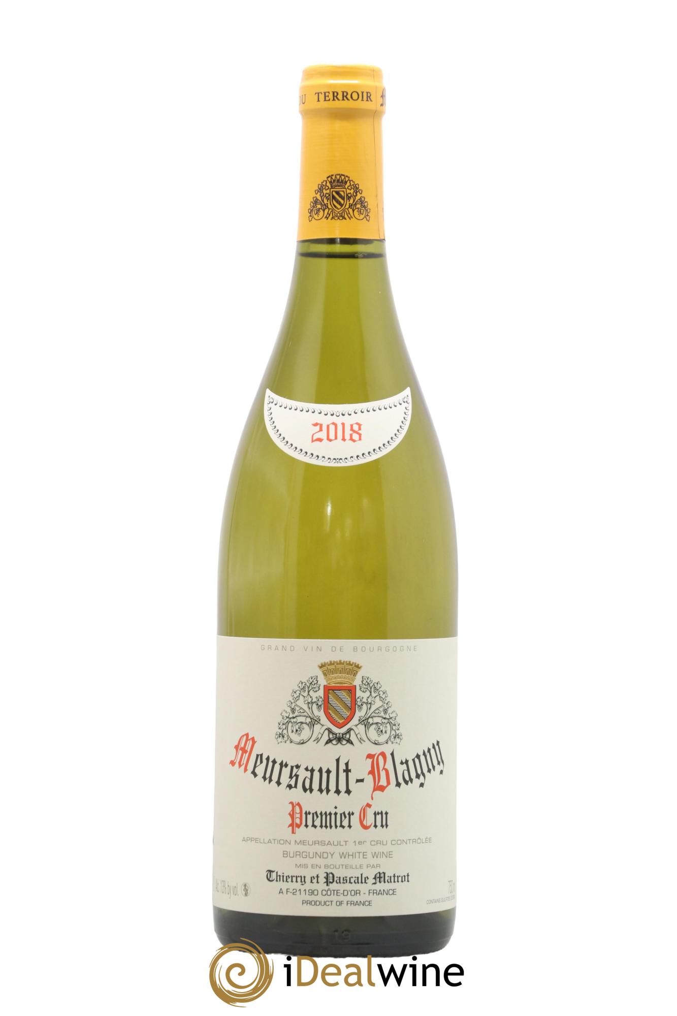 Meursault 1er Cru Blagny Matrot (Domaine) 2018 - Lotto di 1 bottiglia - 0