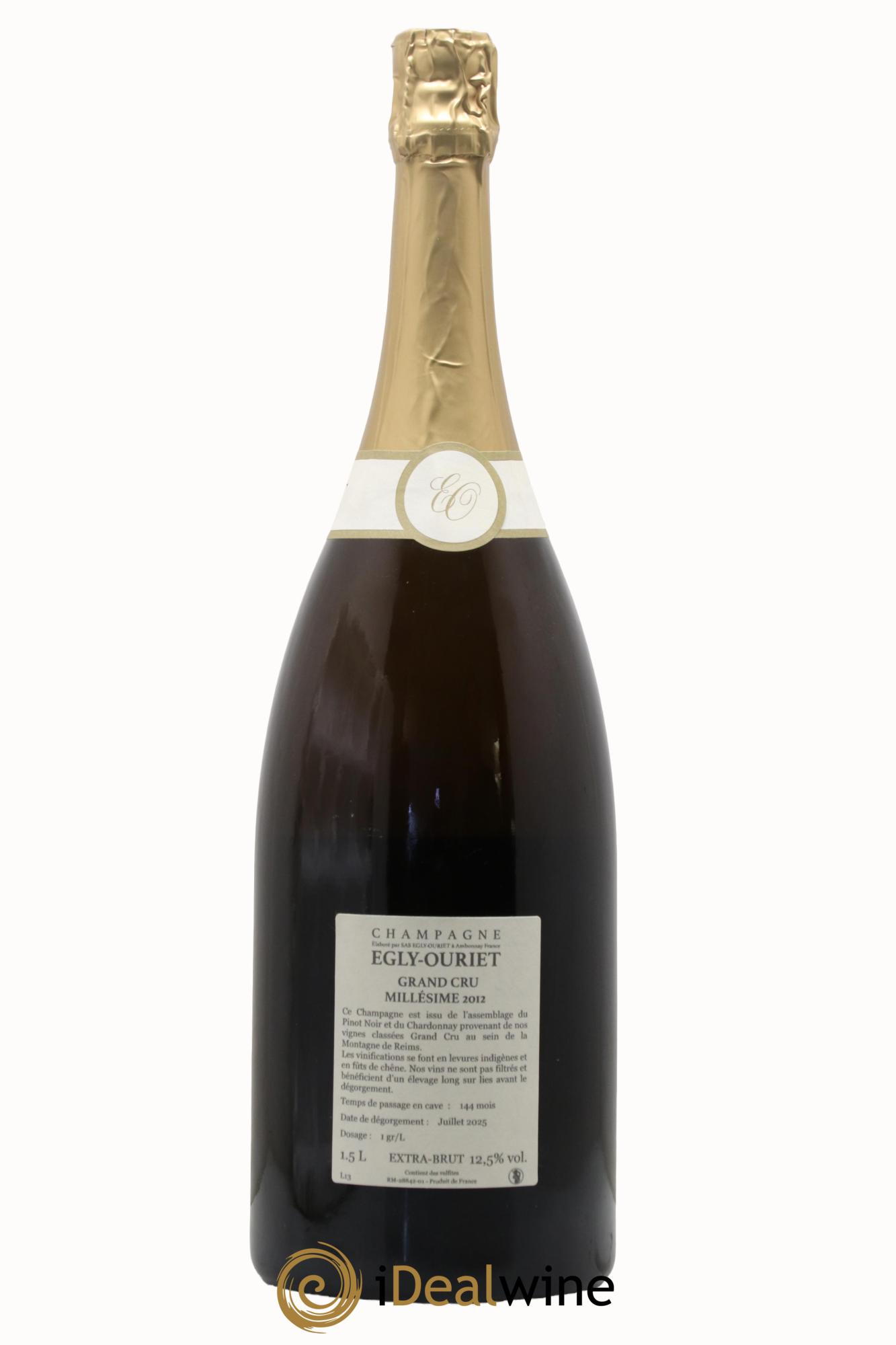 Grand Cru Brut Egly-Ouriet 2012 - Lot de 1 magnum - 2