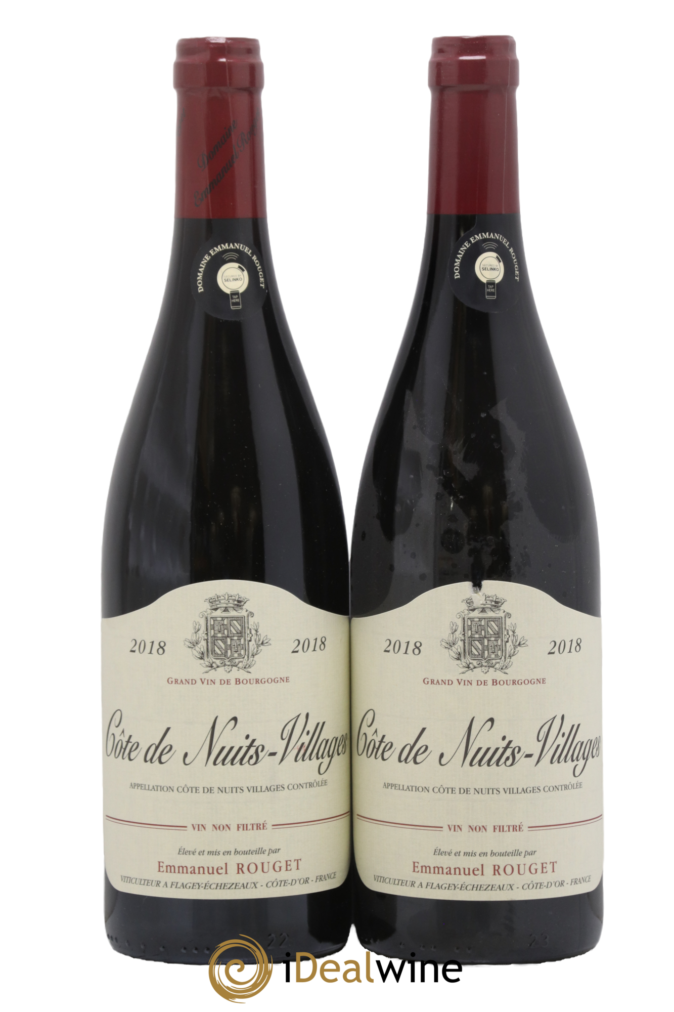 Côte de Nuits-Villages Emmanuel Rouget 2018 - Lot de 2 bouteilles - 0