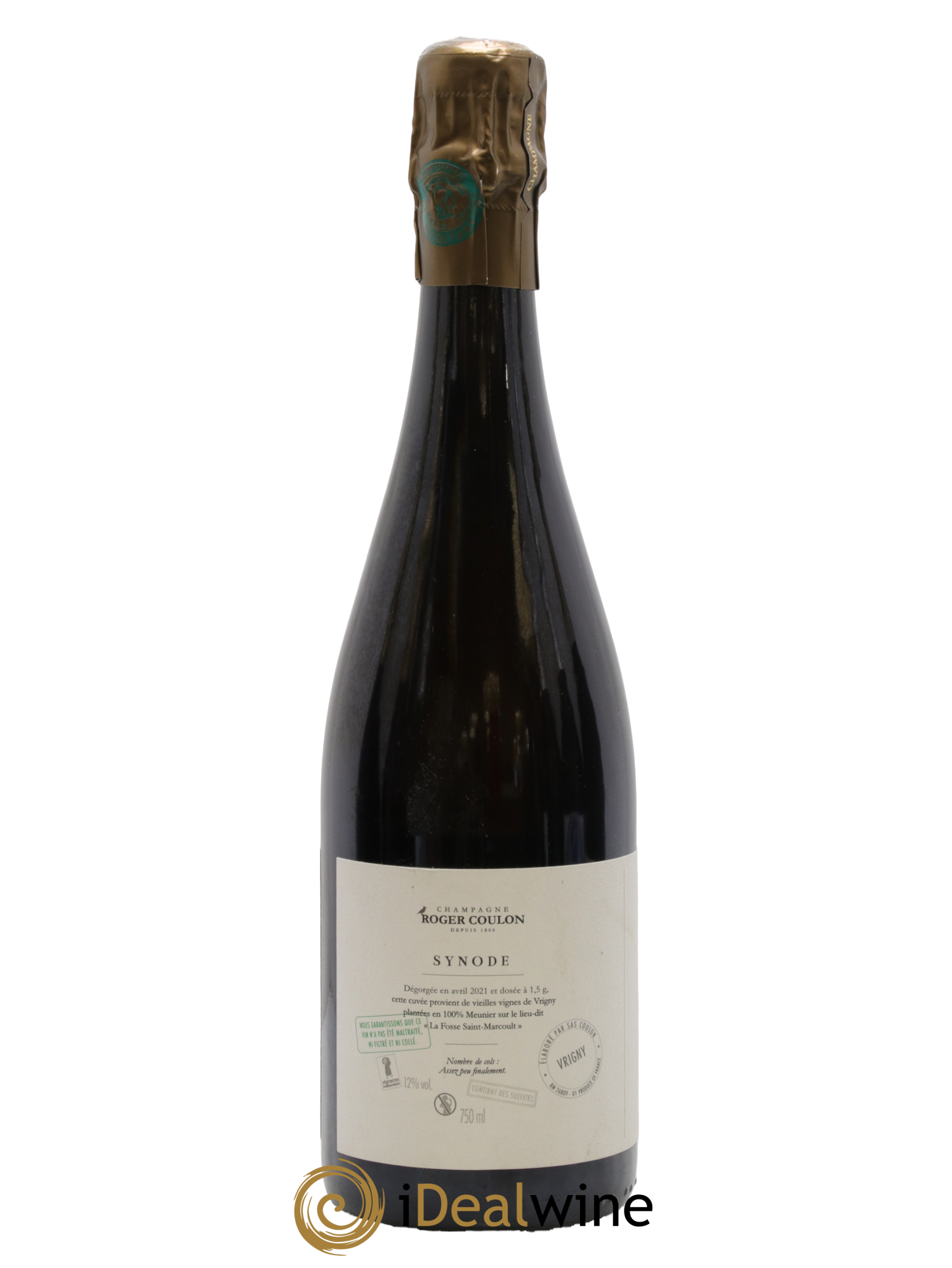 Synode Roger Coulon 2016 - Lot of 1 bottle - 1