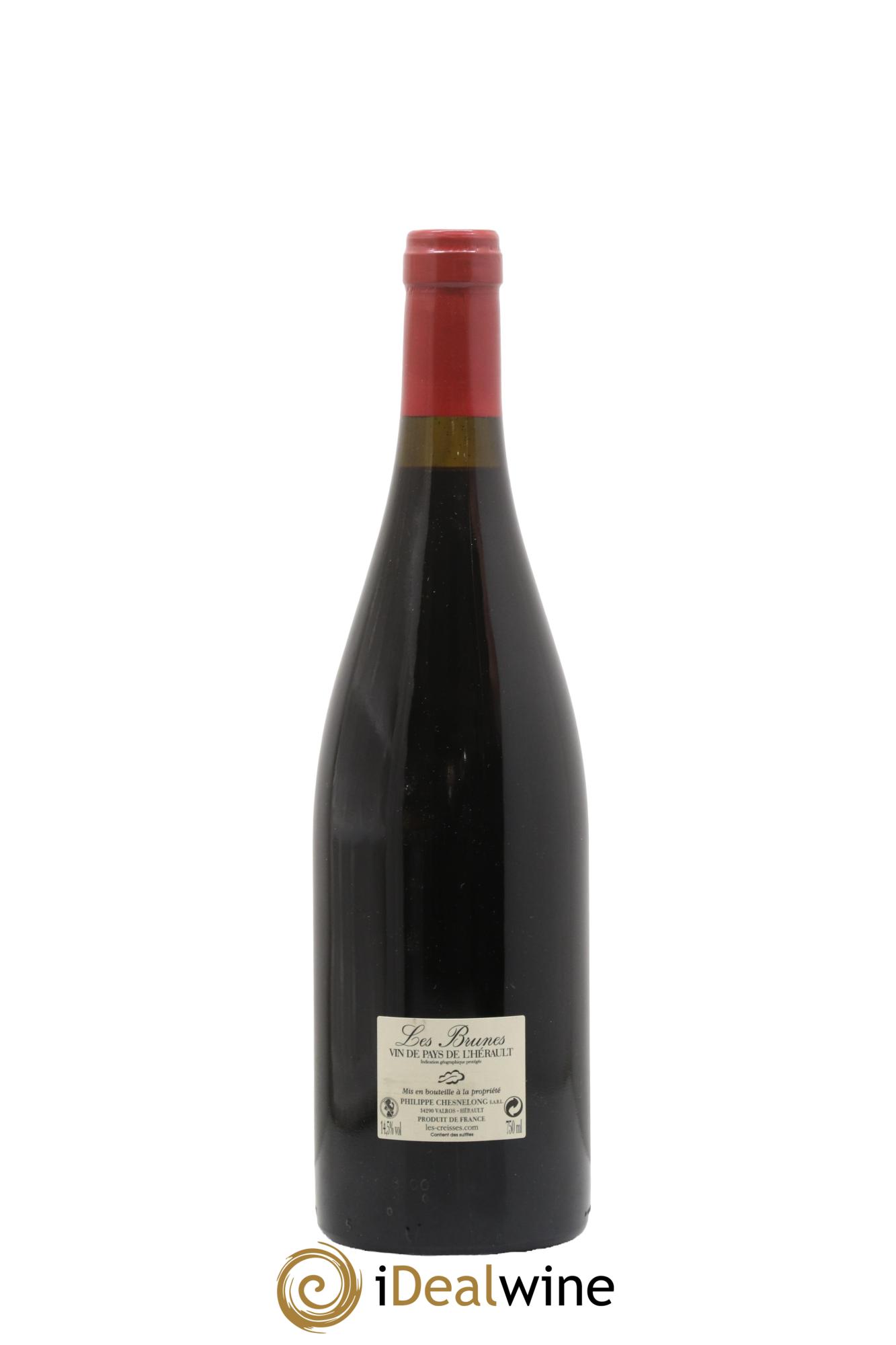 Vin de France Les Brunes Les Creisses (Domaine) 2016 - Lot of 1 bottle - 1