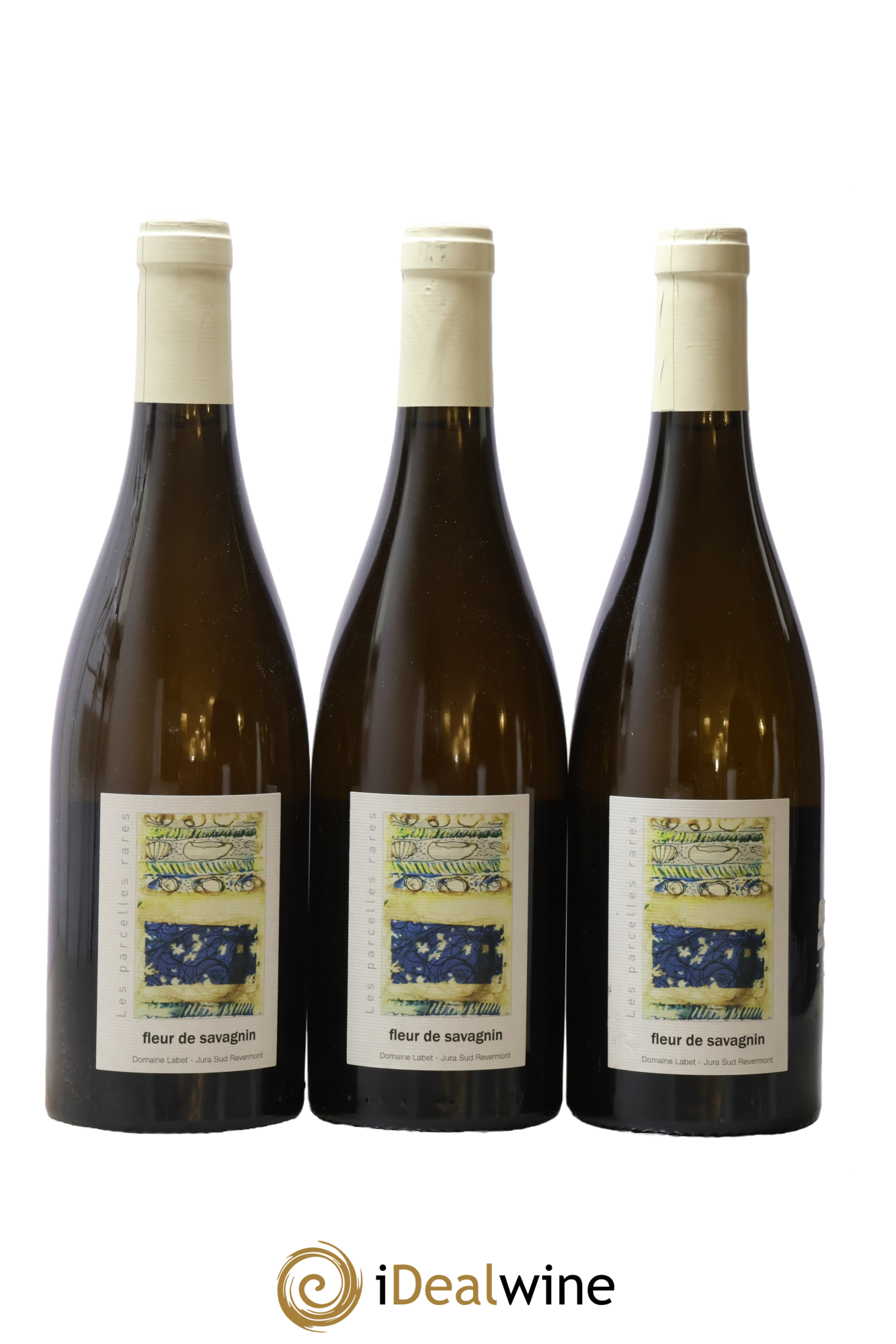 Côtes du Jura Fleur de Savagnin Romain - Julien - Charline Labet 2016 - Lot of 3 bottles - 0
