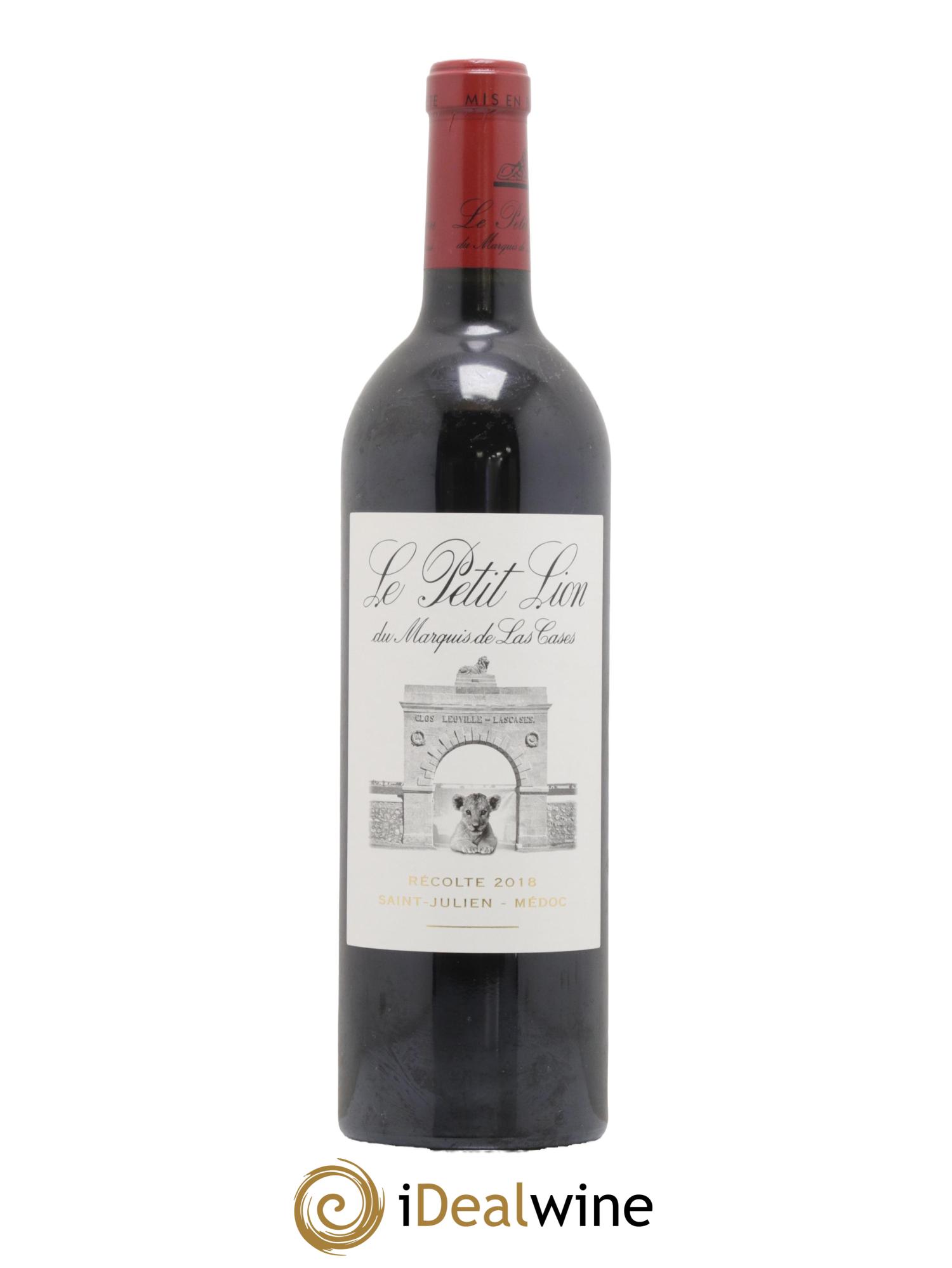 Le Petit Lion du Marquis de Las Cases Second Vin 2018 - Lot de 1 bouteille - 0
