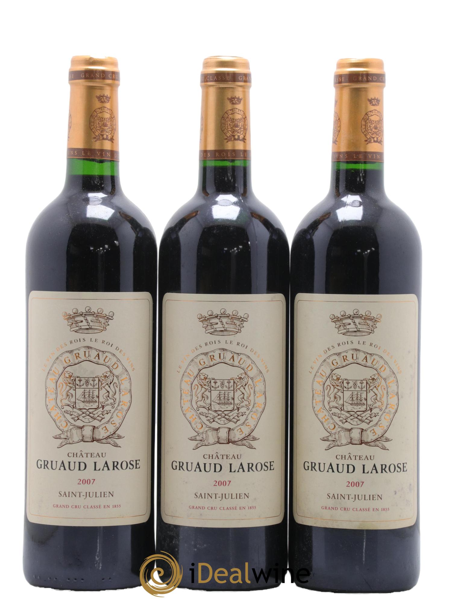 Château Gruaud Larose 2ème Grand Cru Classé 2007 - Lot de 12 bouteilles - 3