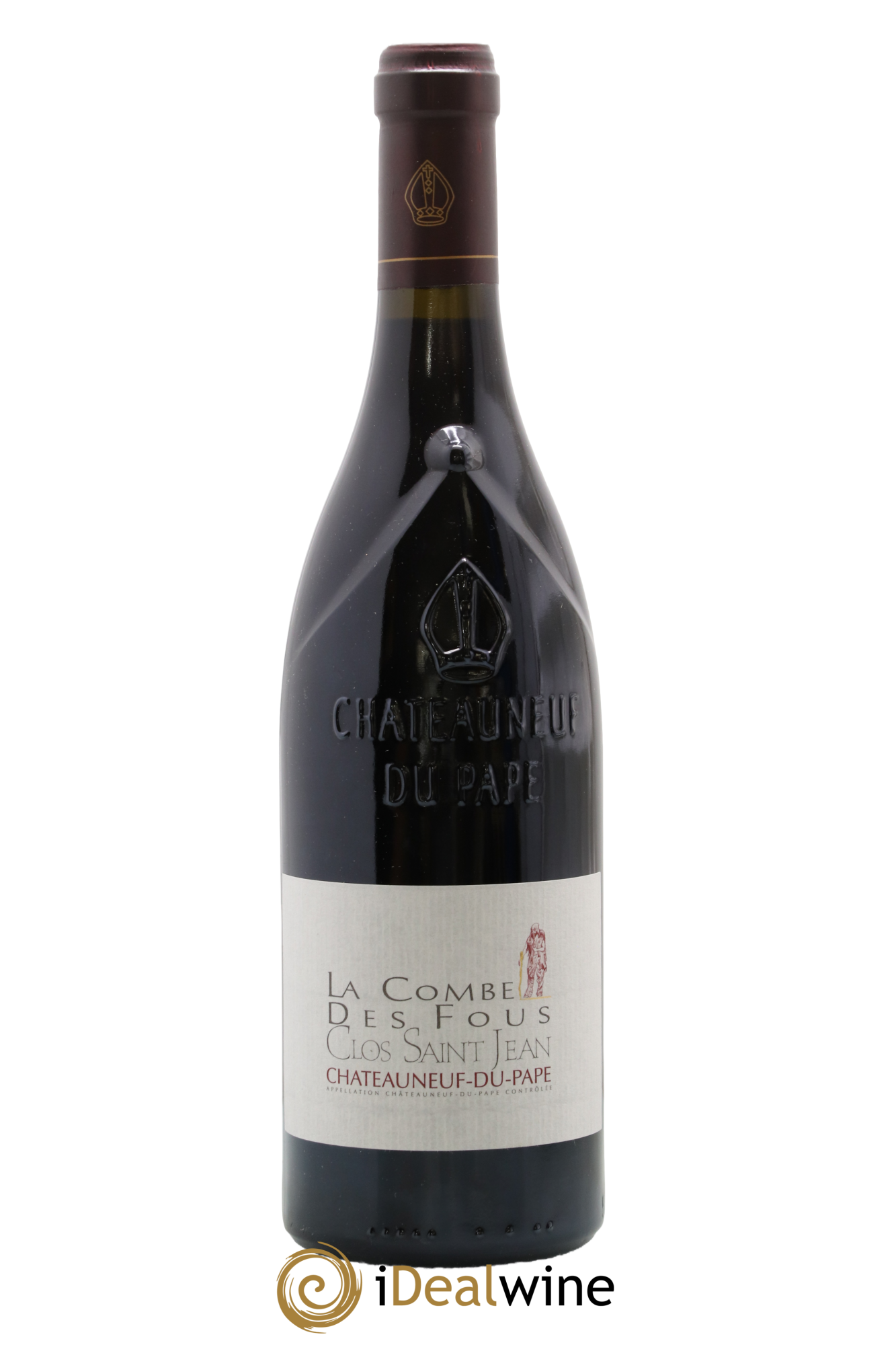 Châteauneuf-du-Pape Clos Saint-Jean La Combe des Fous Pascal et Vincent Maurel 2003 - Lot de 1 bouteille - 0