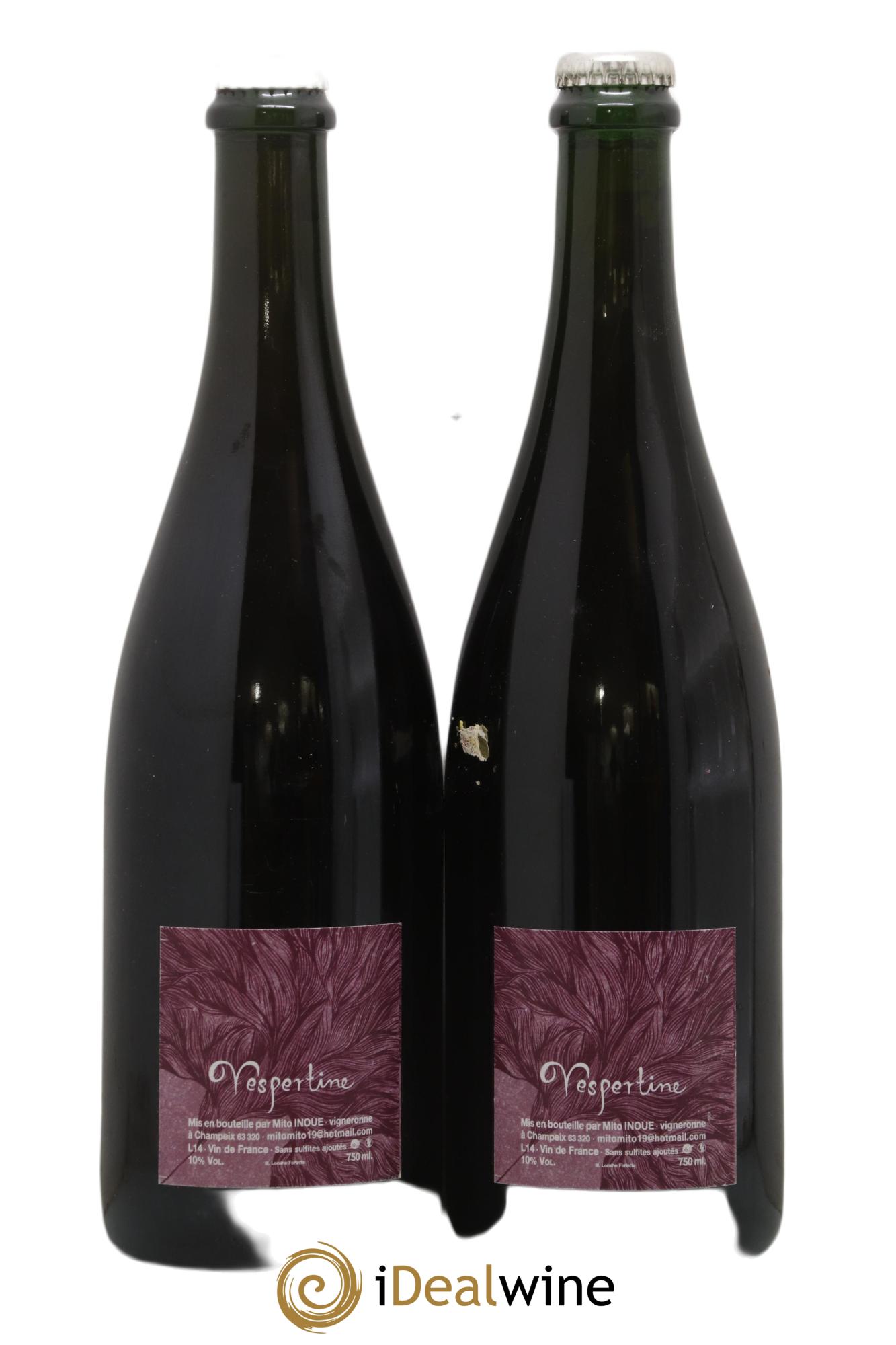 Vin de France Vespertine Mito Inoué 2014 - Lot de 2 bouteilles - 0