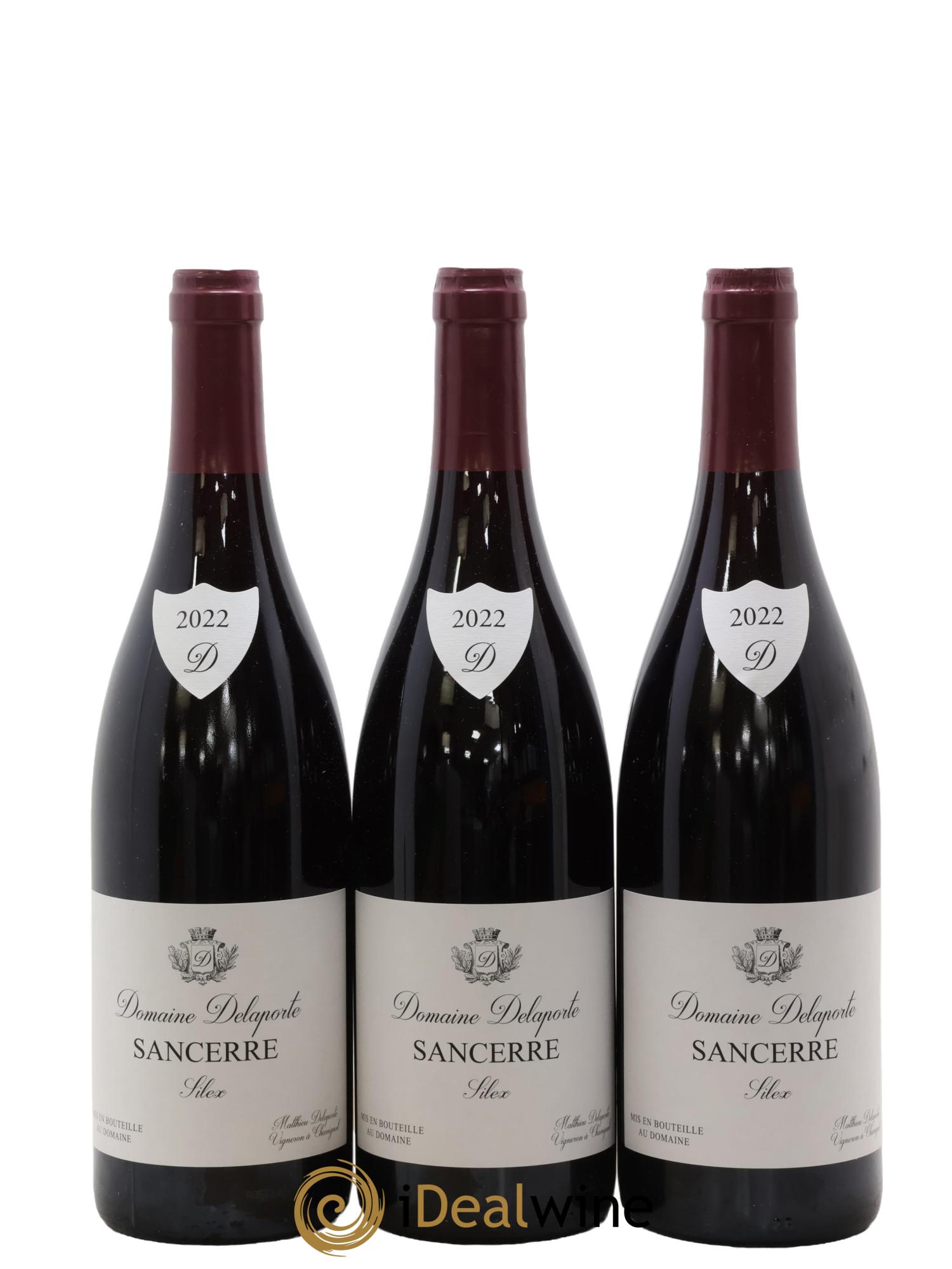 Sancerre Silex Delaporte 2022 - Lot de 3 bouteilles - 0