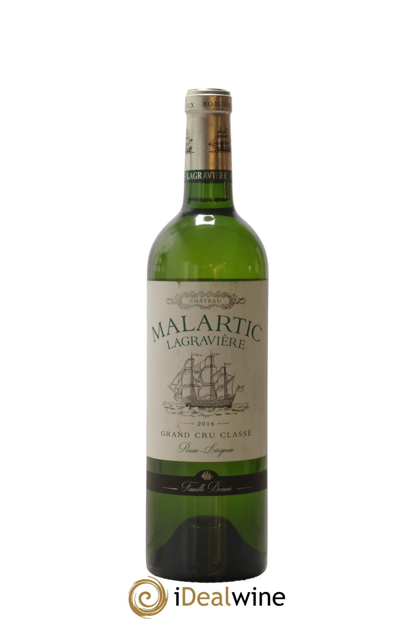 Château Malartic-Lagravière Cru Classé de Graves 2016 - Lot de 1 bouteille - 0
