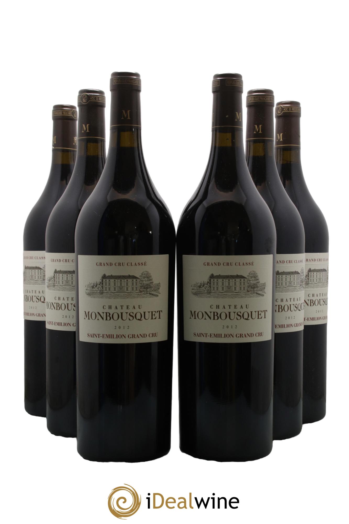 Château Monbousquet Grand Cru Classé 2012 - Lot de 6 magnums - 0