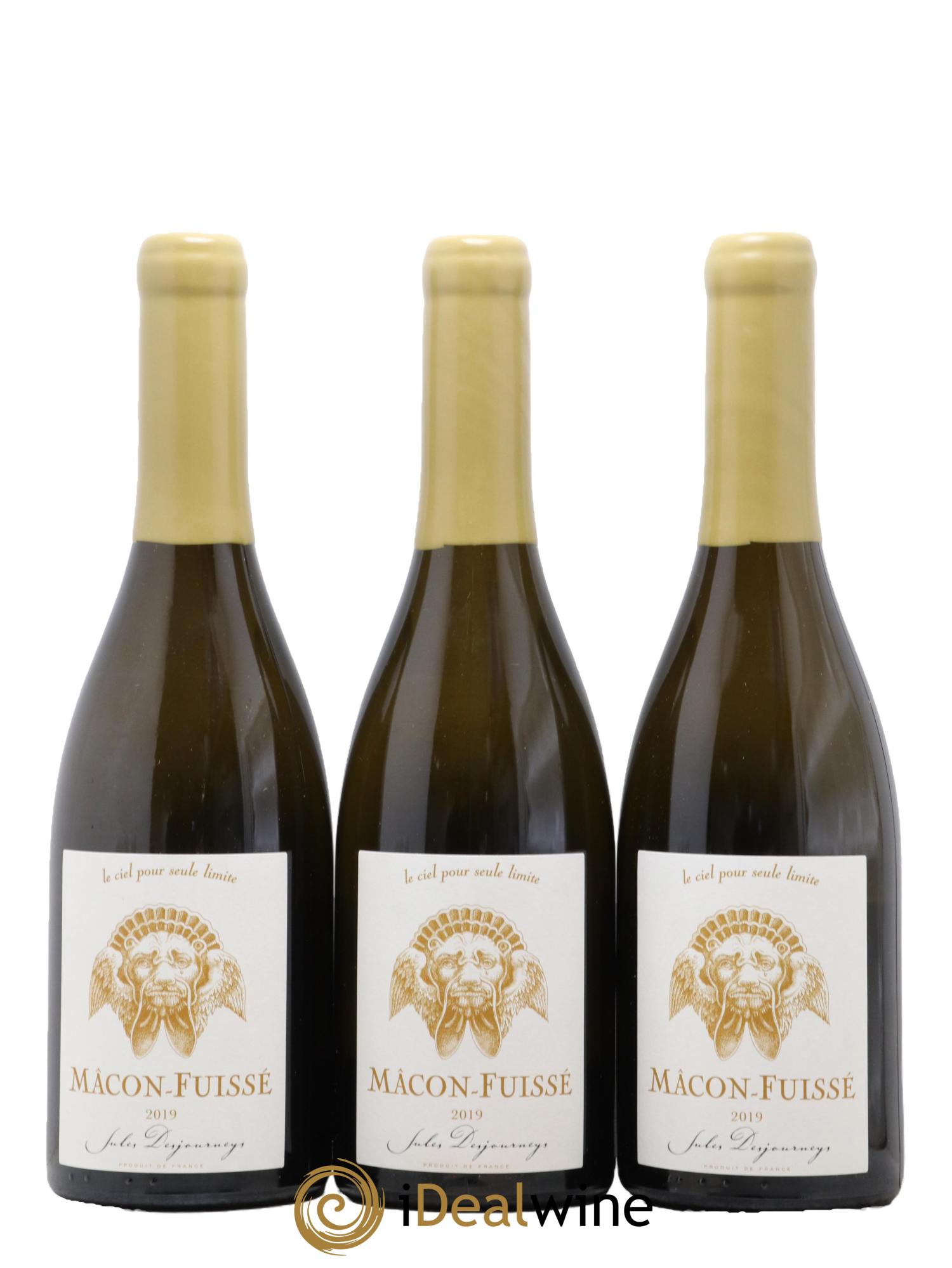 Mâcon-Fuissé Bois de la Croix Jules Desjourneys 2019 - Lot de 3 bouteilles - 0