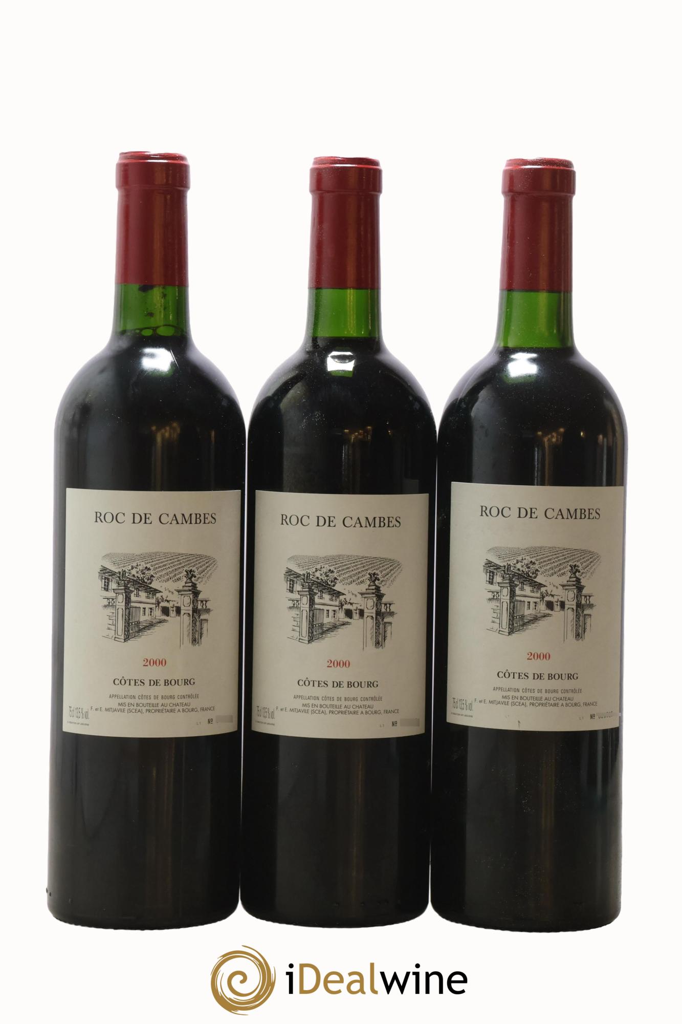 Roc de Cambes 2000 - Posten von 6 Flaschen - 2