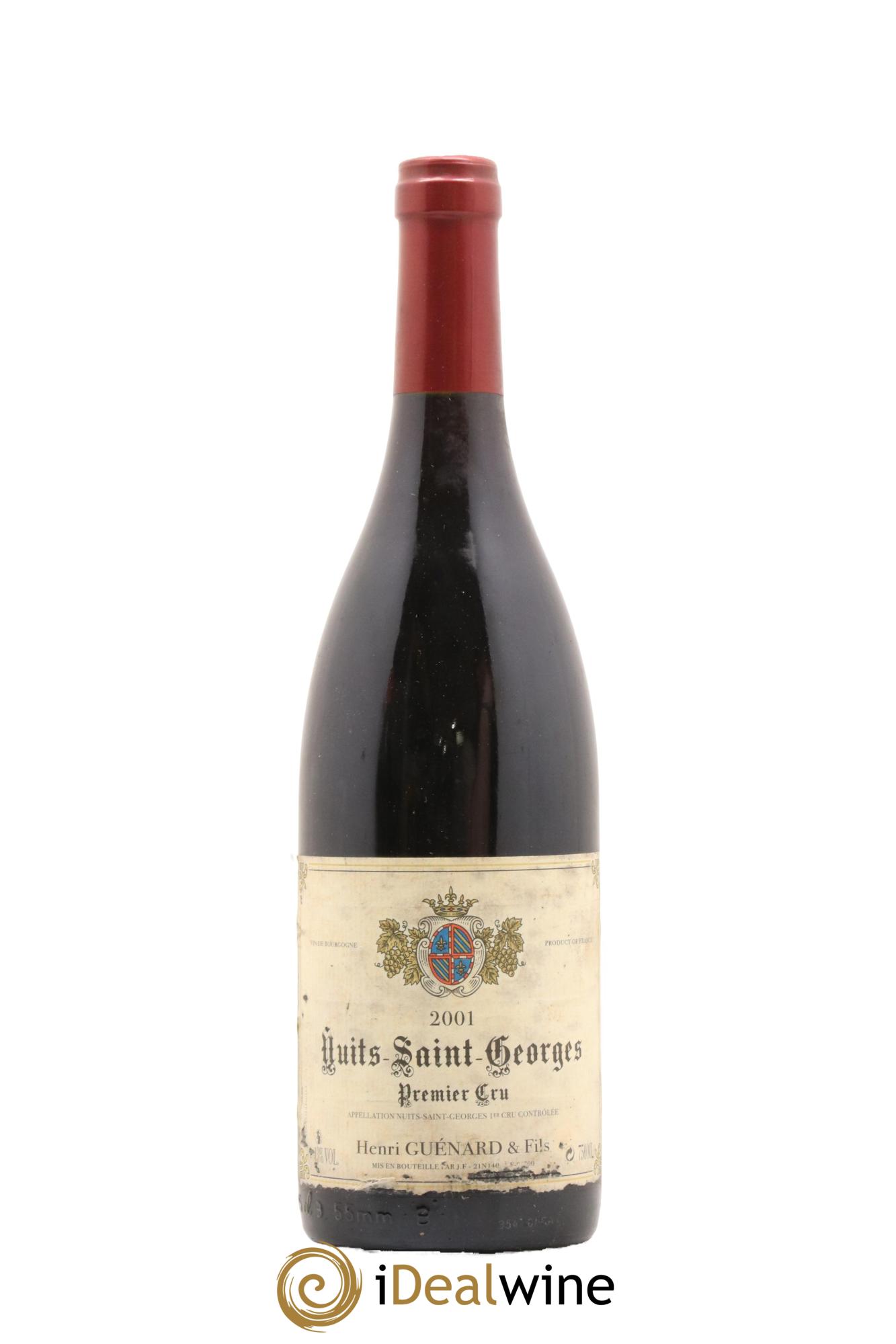 Nuits-Saint-Georges 1er Cru Domaine Henri Guenard et Fils 2001 - Lot de 1 bouteille - 0