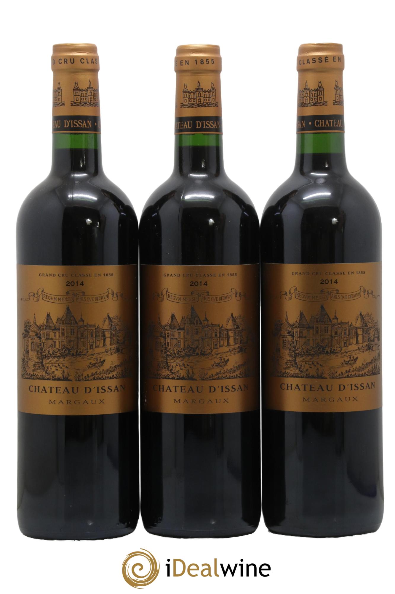 Château d'Issan 3ème Grand Cru Classé 2014 - Lotto di 3 bottiglie - 0
