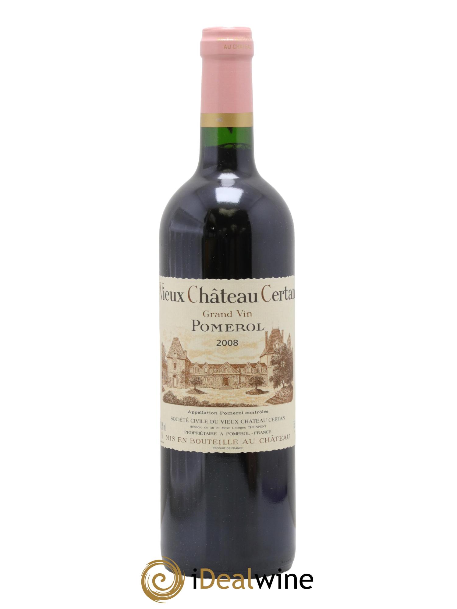 Vieux Château Certan 2008 - Lot of 1 bottle - 0
