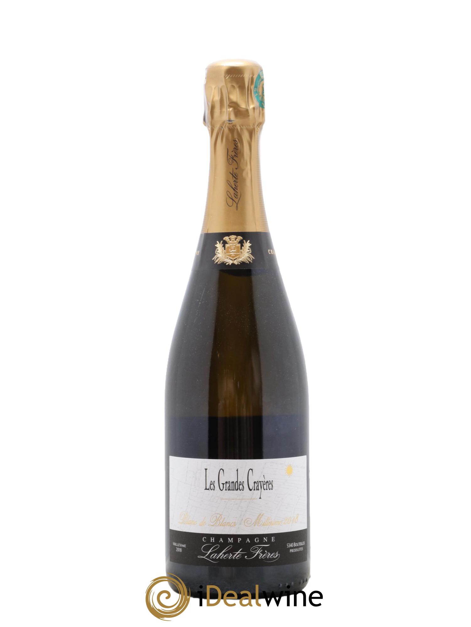 Champagne Les Grandes Crayères Maison Laherte Frères 2018 - Lot de 1 bouteille - 0