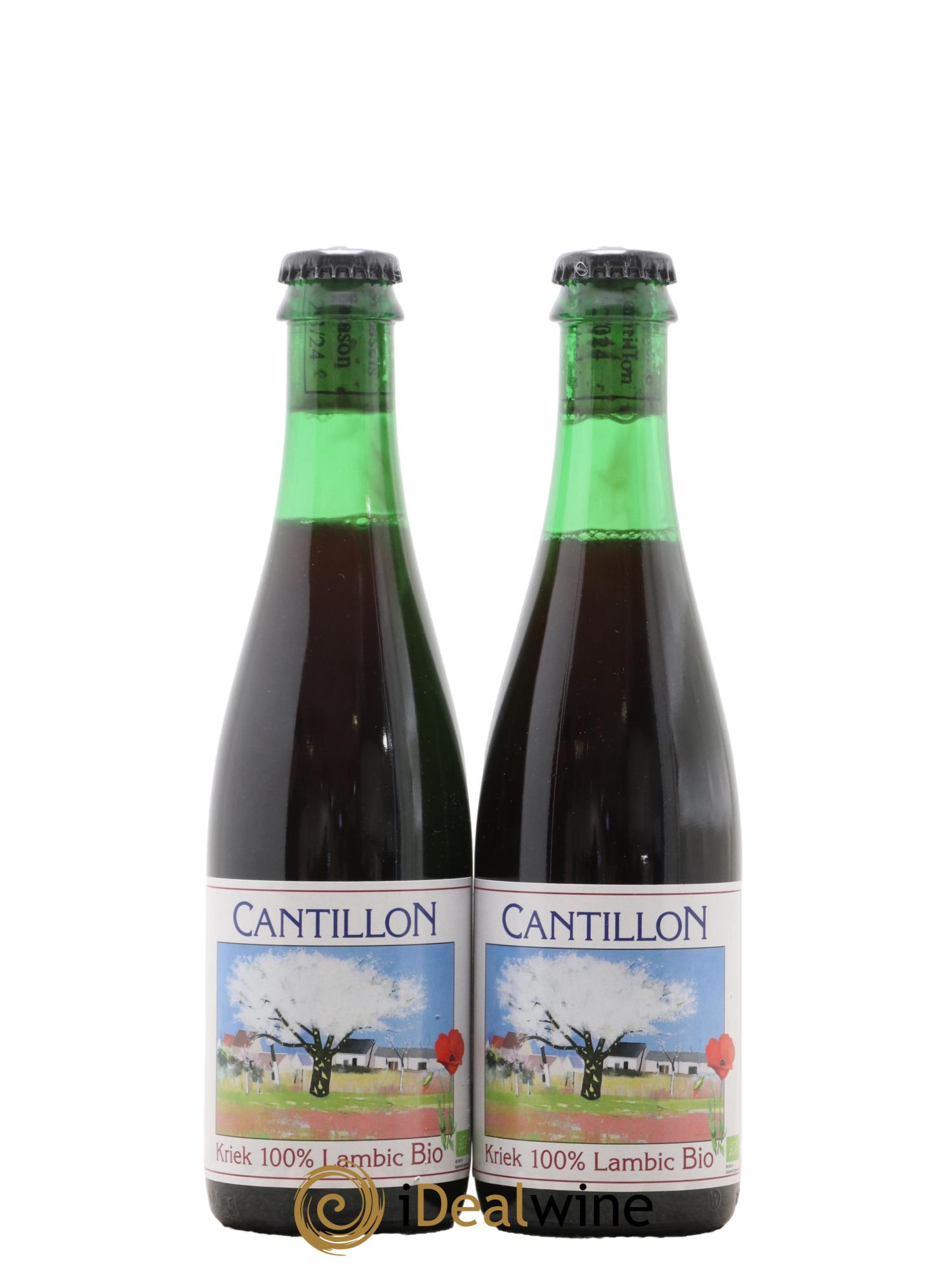 Bière Lambic Bio Kriek Cantillon - Posten von 2 Demi-Flaschen - 0